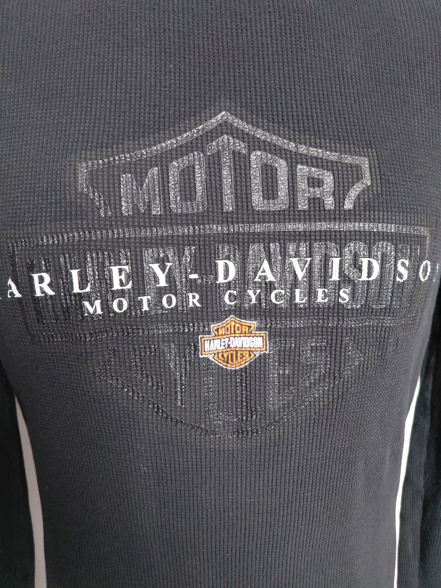 Vintage síðerma bolur (1990s), XL, Harley Davidson