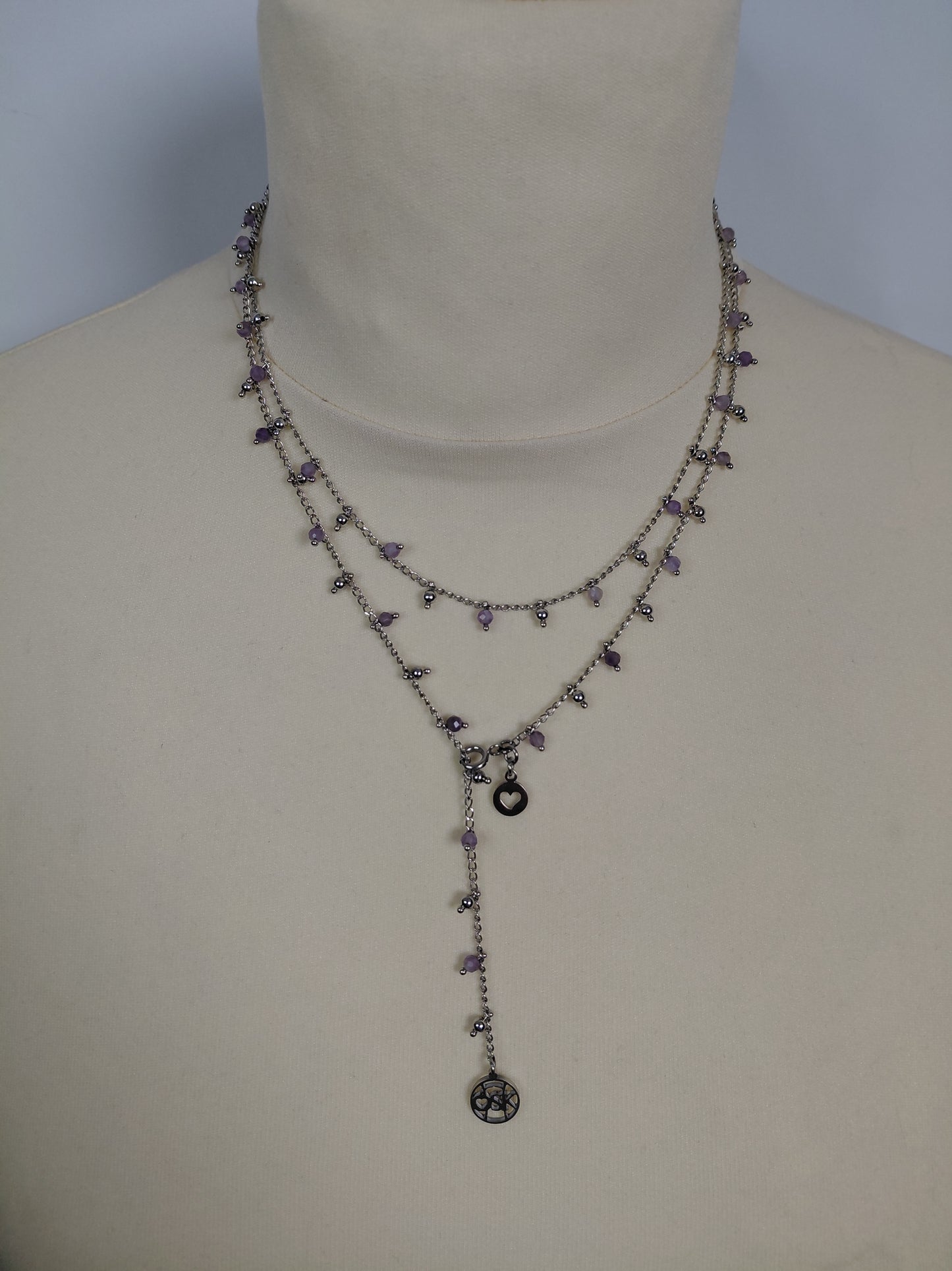 Orkusteinakeðja (90 cm), Ósk by Hlín Ósk