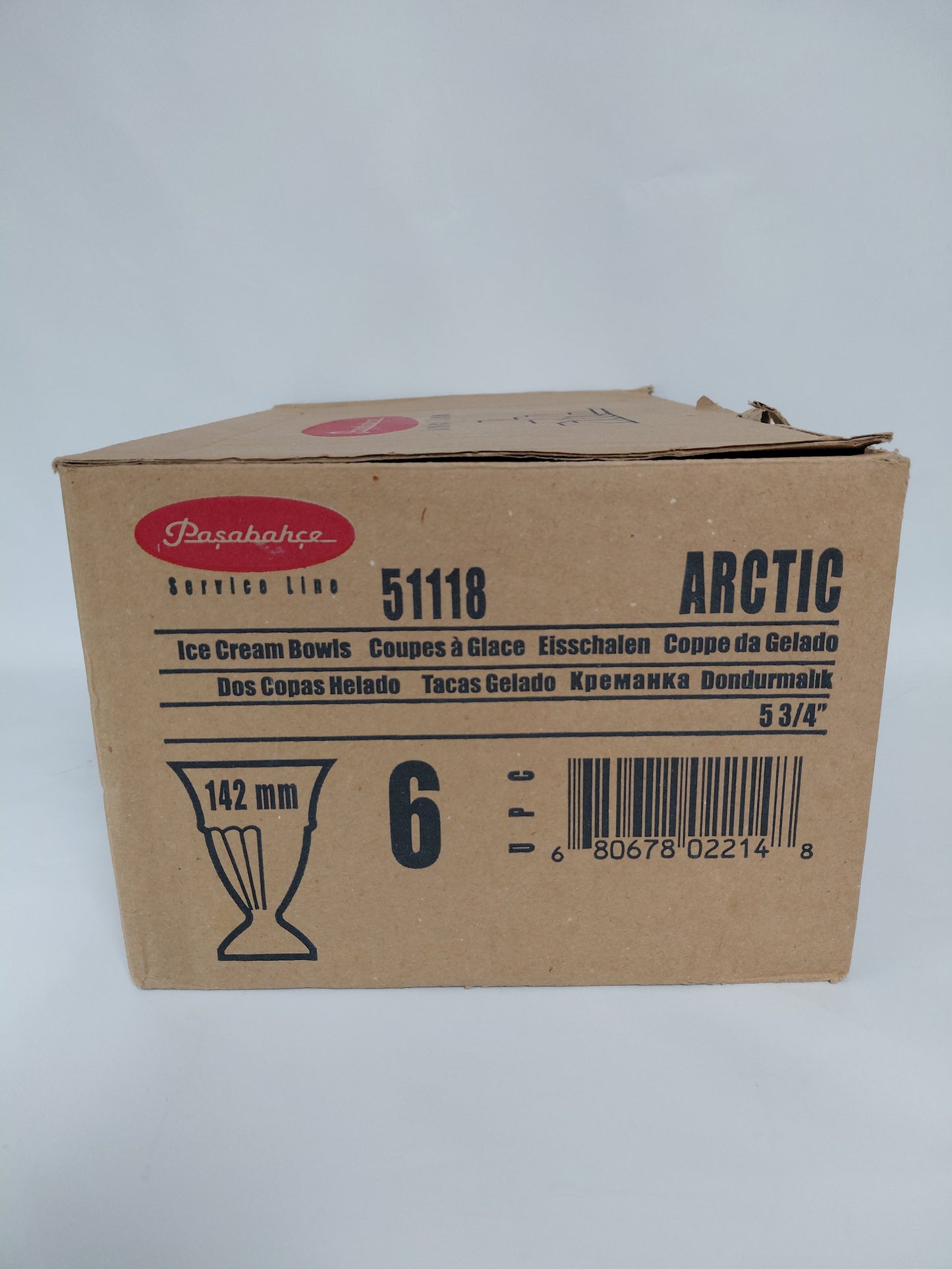 ís glös á fæti / eftirrétta glös á fæti, Pasabache