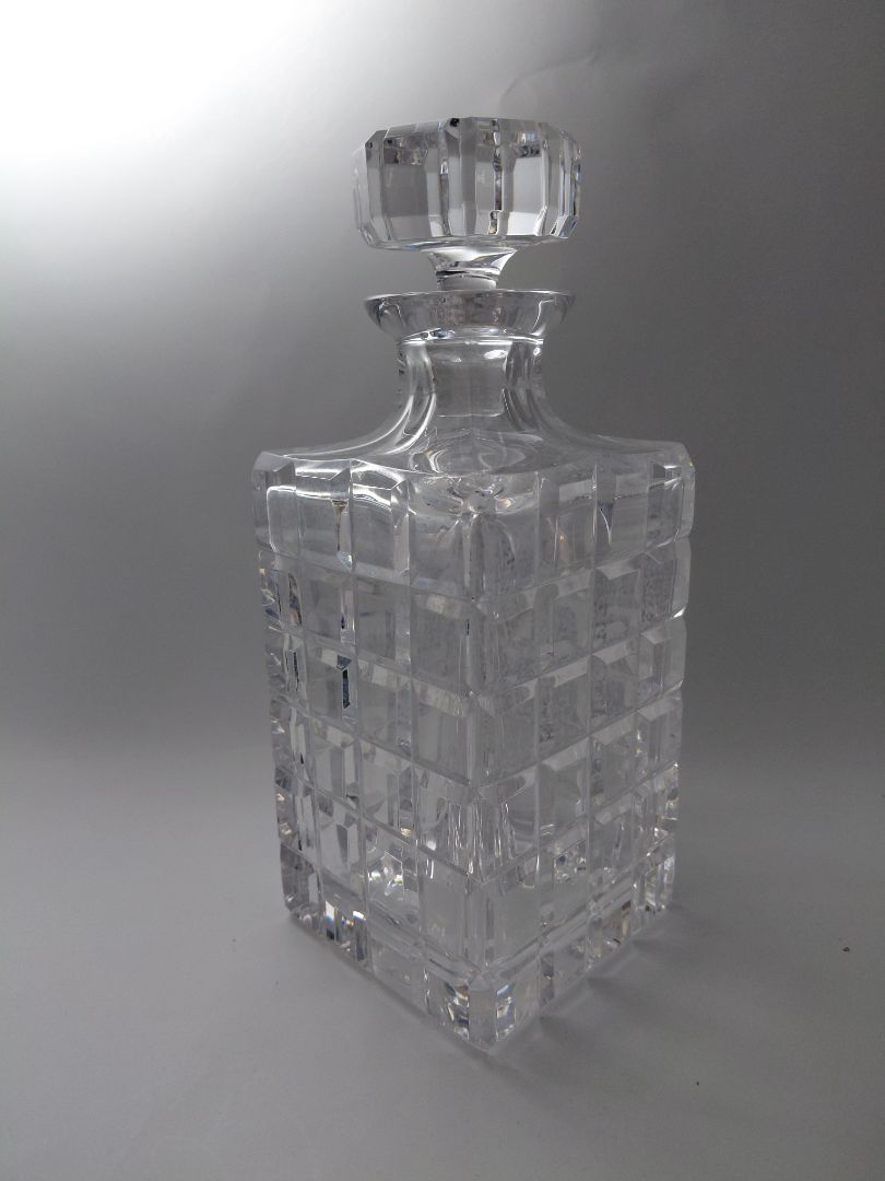 Vintage kristal karafla "Helsinki" 26-28 oz (1980s), Atlantis Crystal