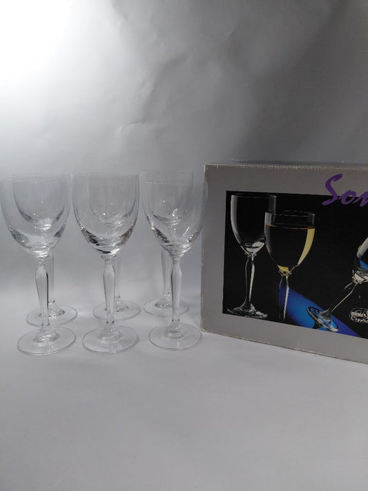 Kristal vínglös 250 ml  (6 stk) Sonja línan, Bohemia Crystal