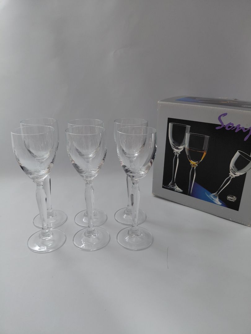 Líkjörs glös 6 stk (80 ml), Bohemia Crystal