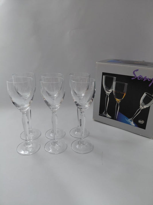 Líkjörs glös 6 stk (80 ml), Bohemia Crystal