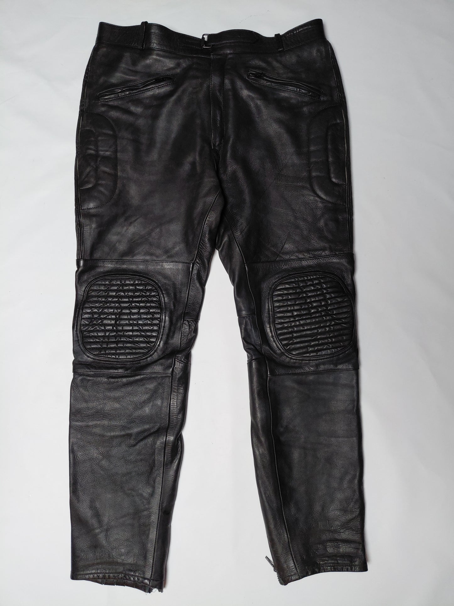 Leður mótorhjólabuxur (Prime Hide) 38/32, 38, AMX