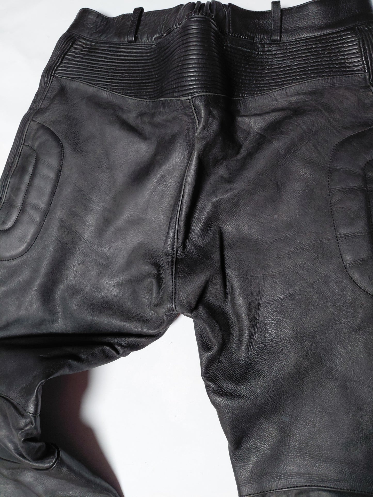 Leður mótorhjólabuxur (Prime Hide) 38/32, 38, AMX