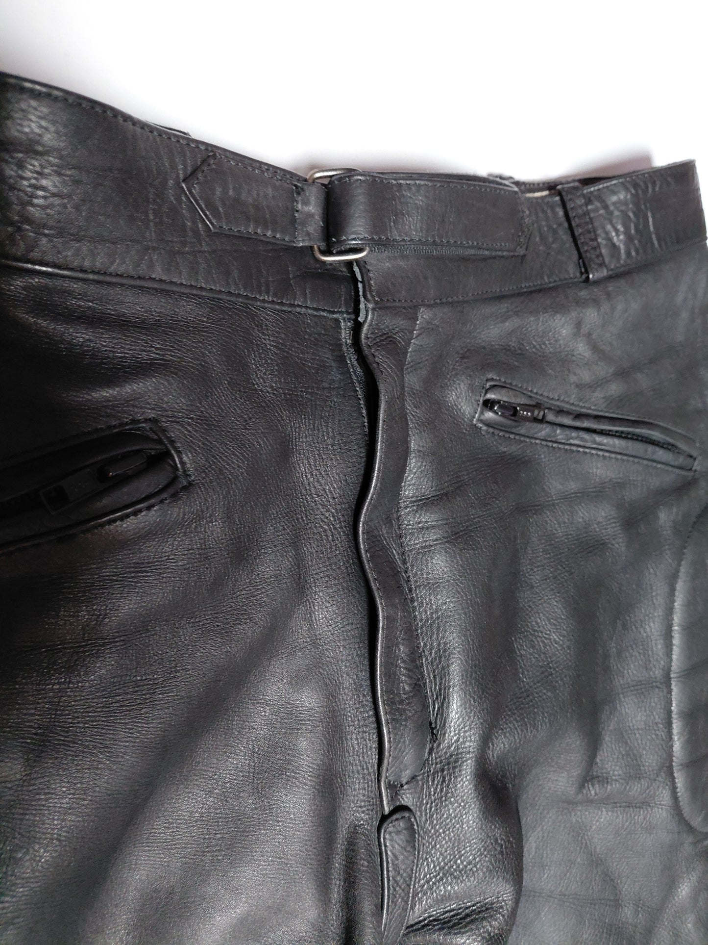 Leður mótorhjólabuxur (Prime Hide) 38/32, 38, AMX