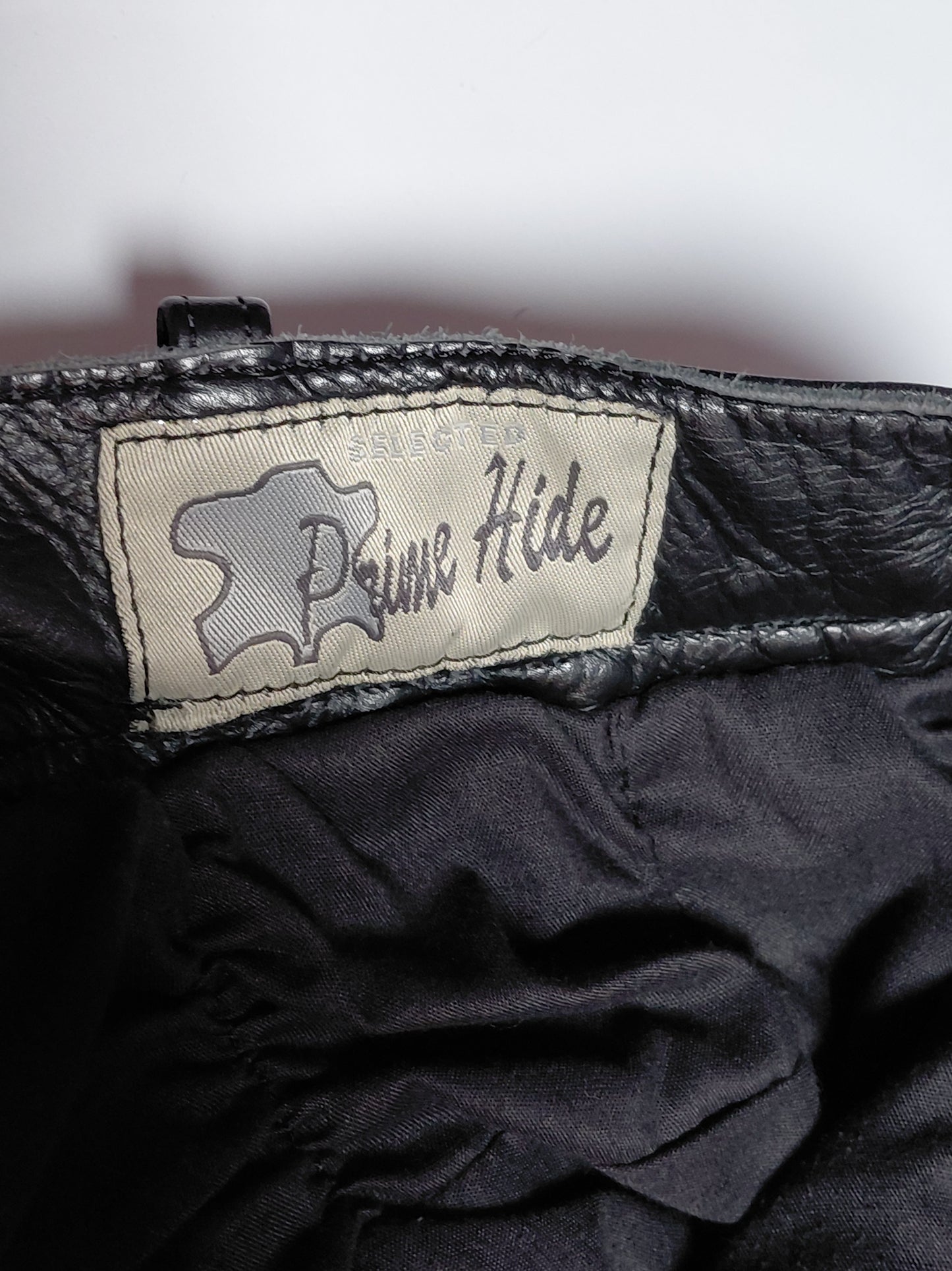 Leður mótorhjólabuxur (Prime Hide) 38/32, 38, AMX