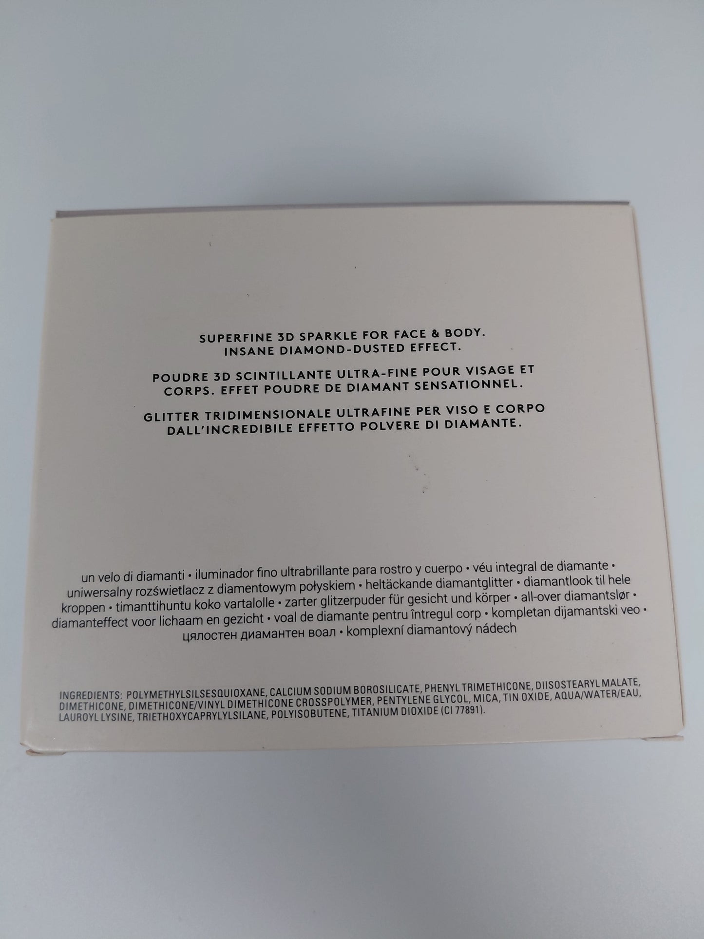 Diamond Bomb all over diamond veil, Fenty Beauty by Rihanna