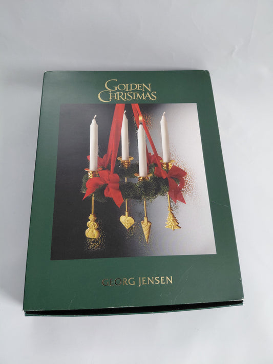 Hangandi aðventukrans (18K gull) by Andreas Mikkelsen, Georg Jensen