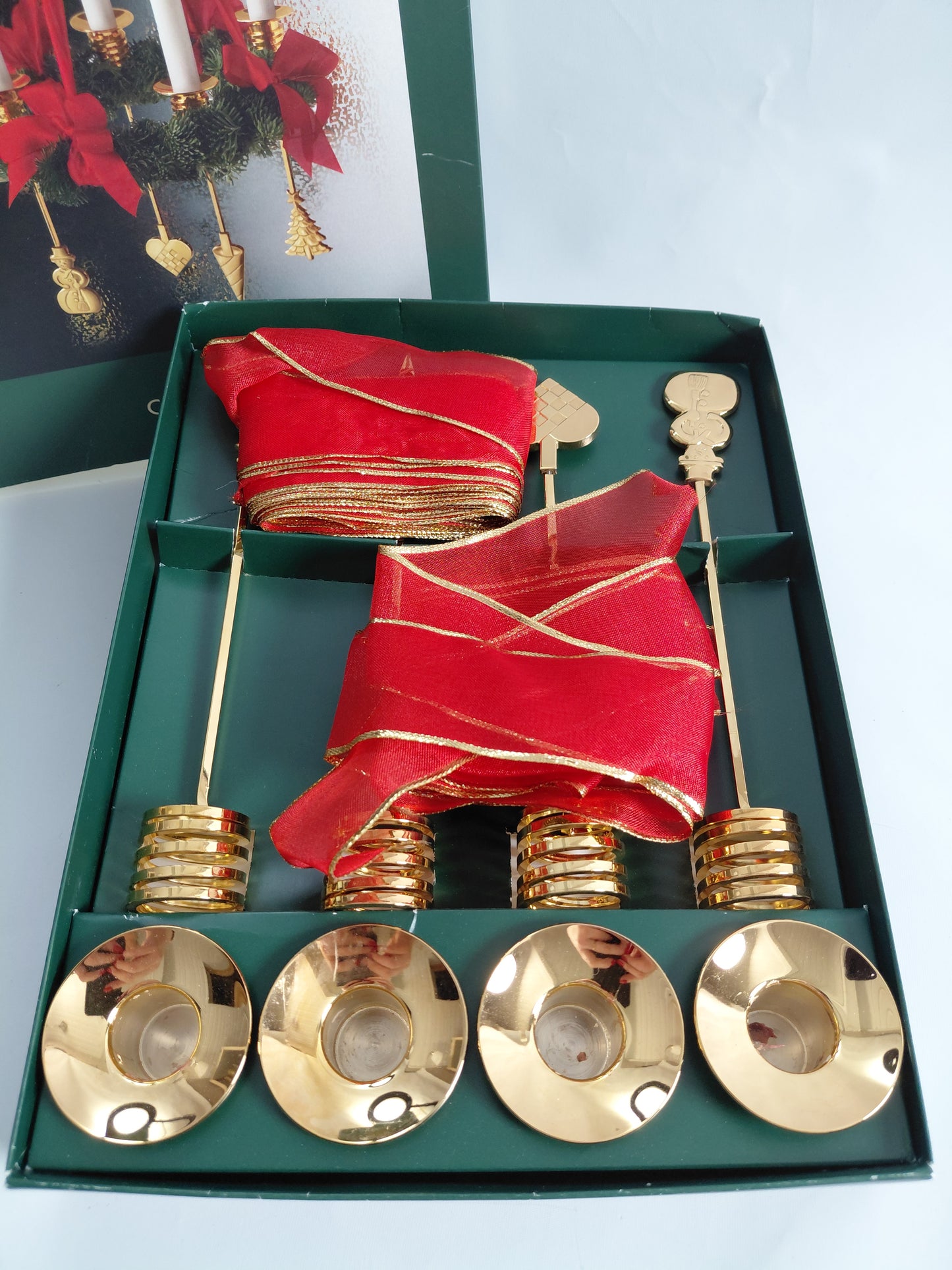 Hangandi aðventukrans (18K gull) by Andreas Mikkelsen, Georg Jensen