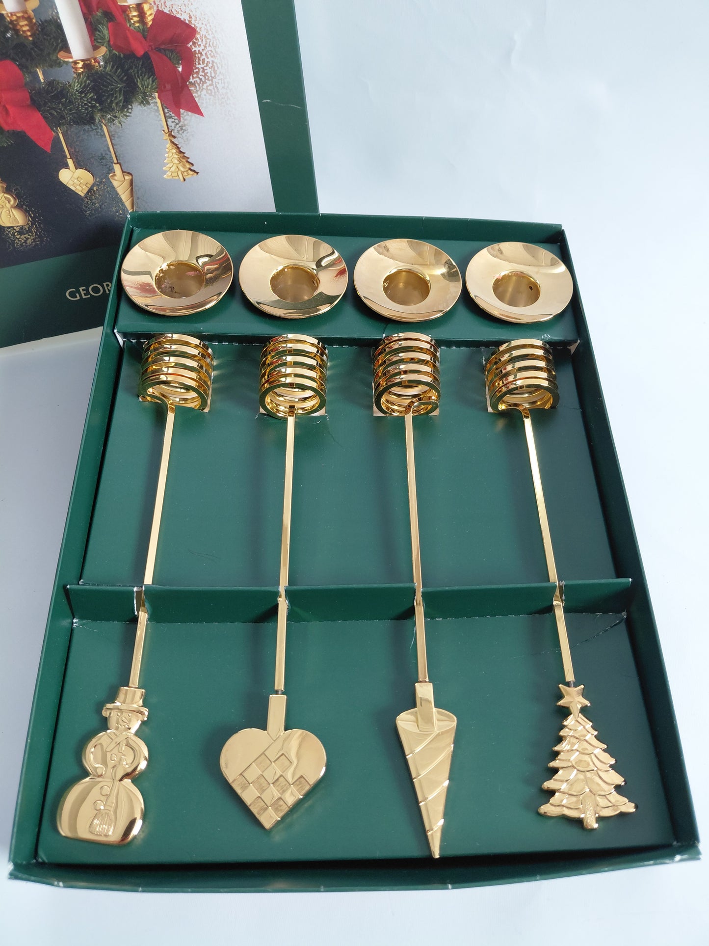 Hangandi aðventukrans (18K gull) by Andreas Mikkelsen, Georg Jensen