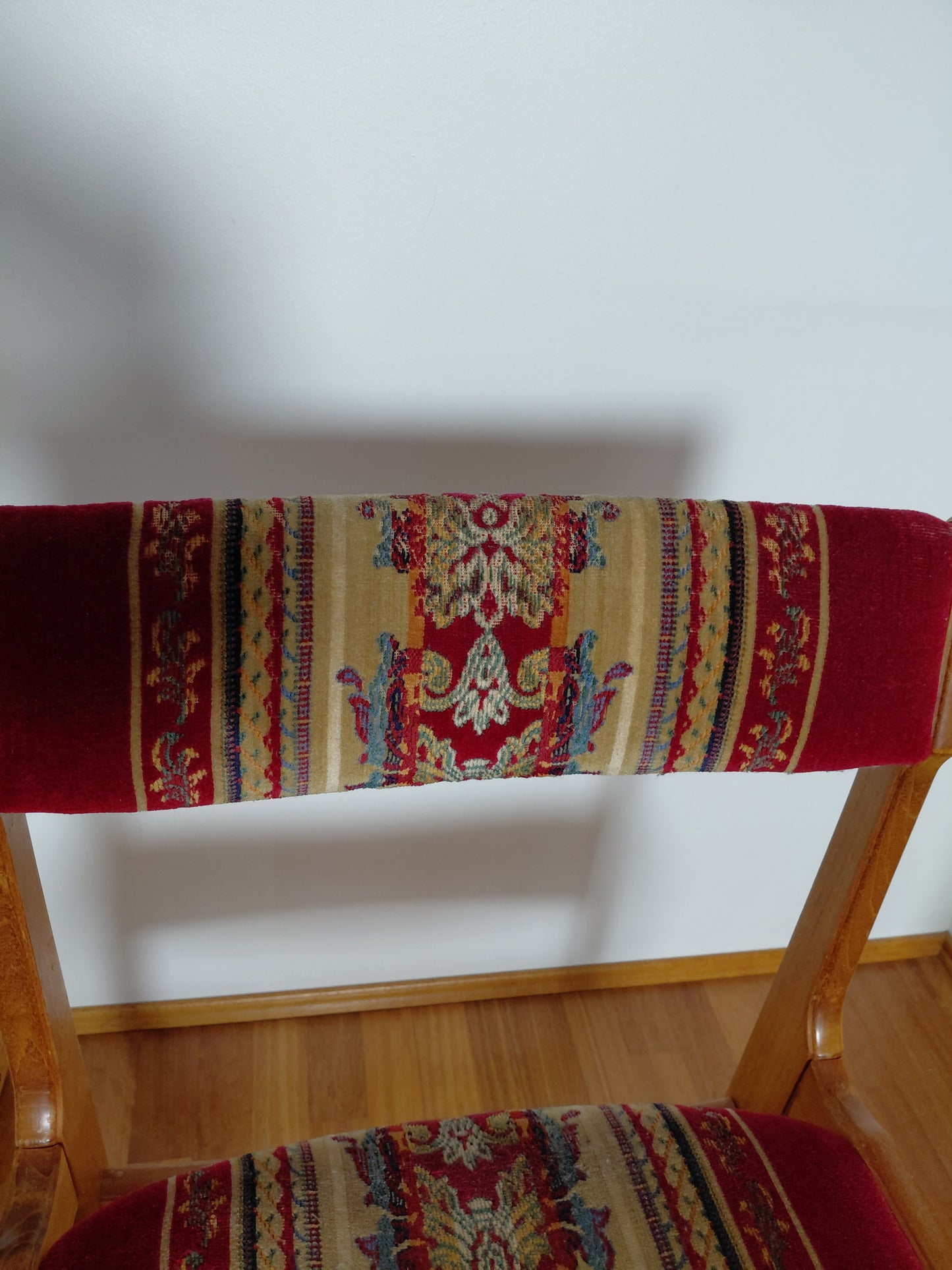 Vintage tekk borðstofustólar 4 stk (1960-1970), Dönsk hönnun