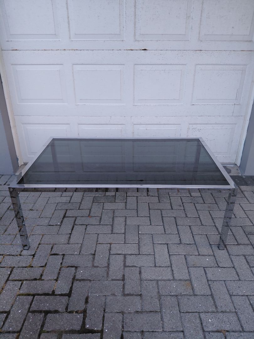 Vintage (1970s) Ervik glass table, Ikea