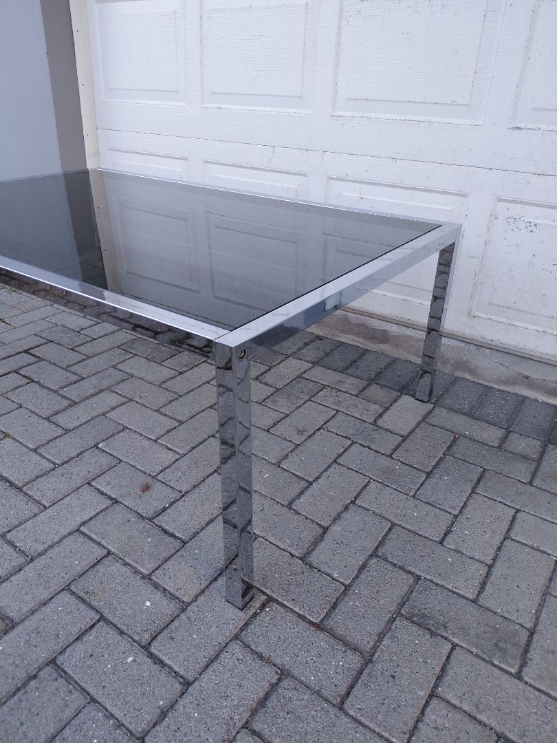 Vintage (1970s) Ervik glass table, Ikea