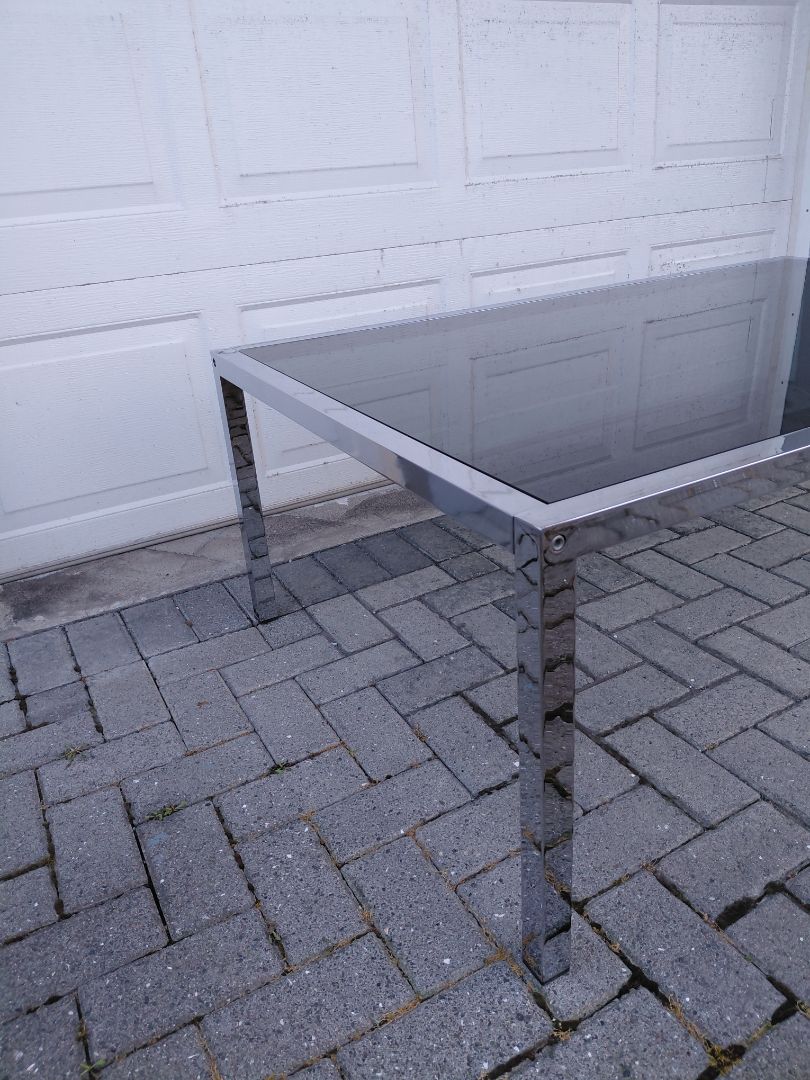 Vintage (1970s) Ervik glass table, Ikea