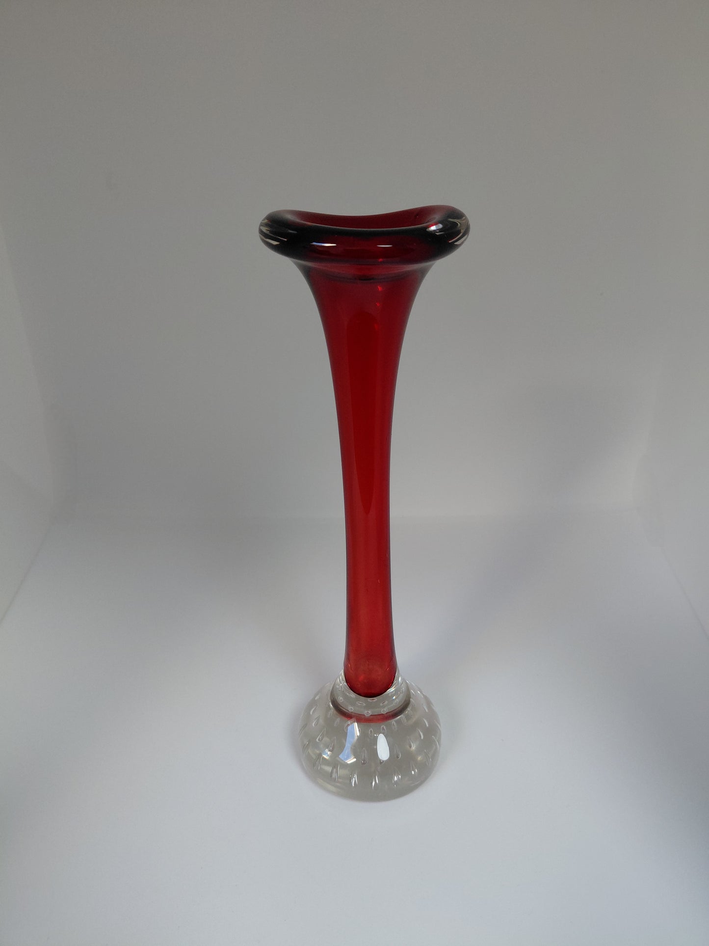 Vintage vasi (1960s) "Bone vase", Aseda Art Sweden by Bo Borgström