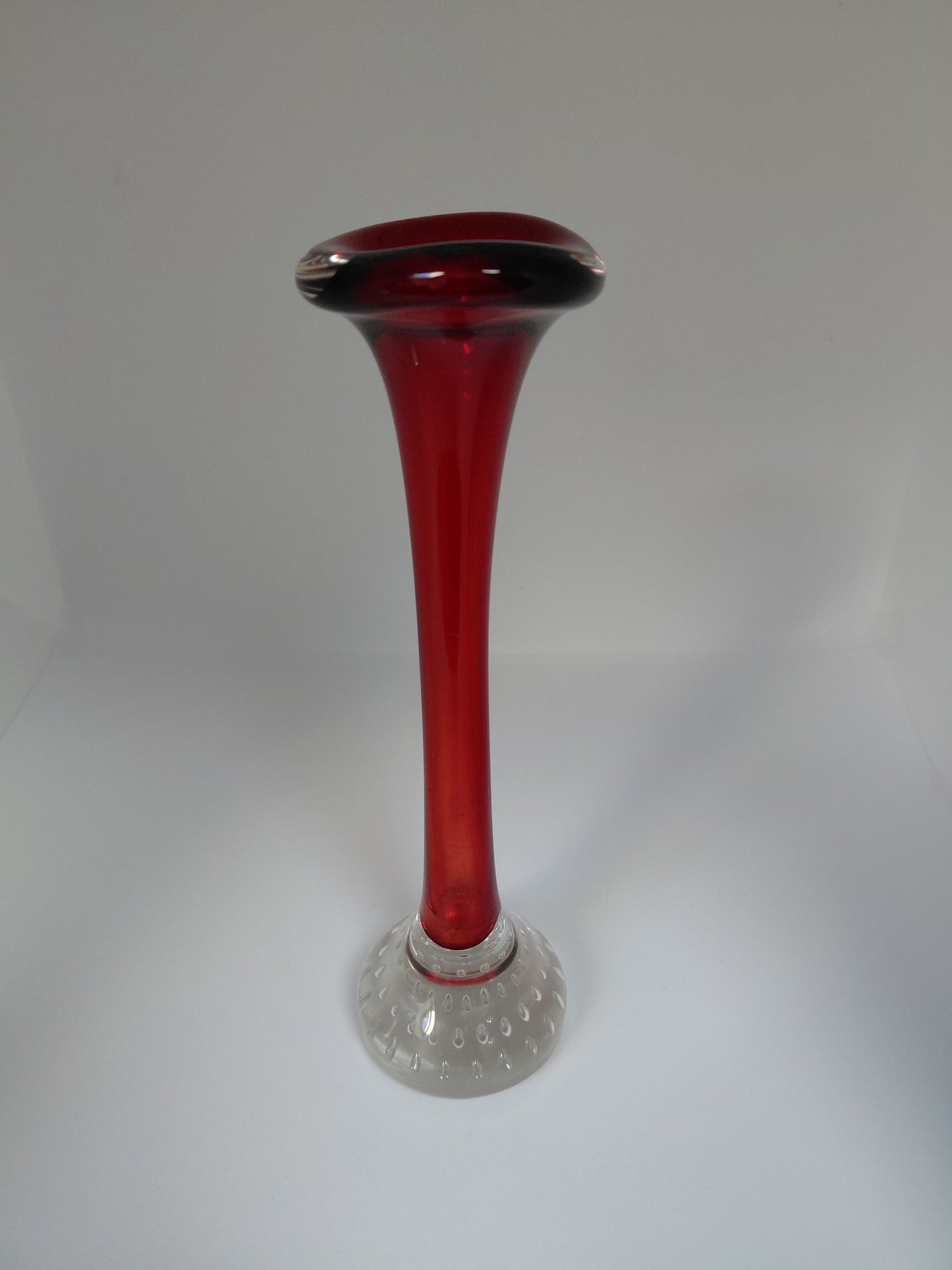 Vintage vasi (1960s) "Bone vase", Aseda Art Sweden by Bo Borgström