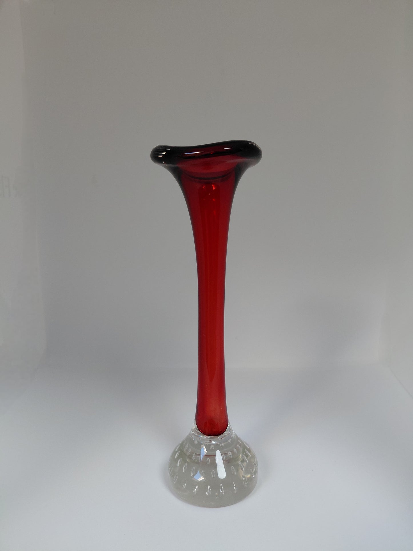 Vintage vasi (1960s) "Bone vase", Aseda Art Sweden by Bo Borgström