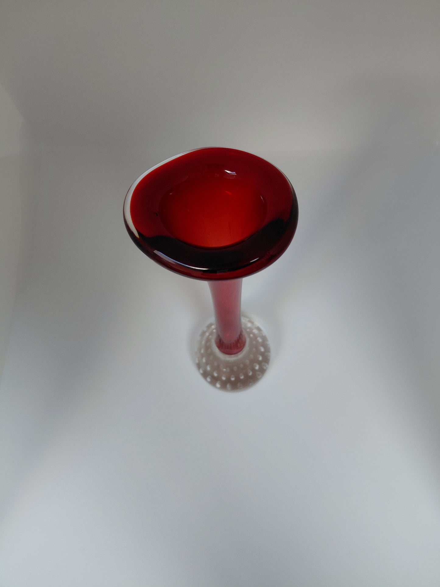 Vintage vasi (1960s) "Bone vase", Aseda Art Sweden by Bo Borgström