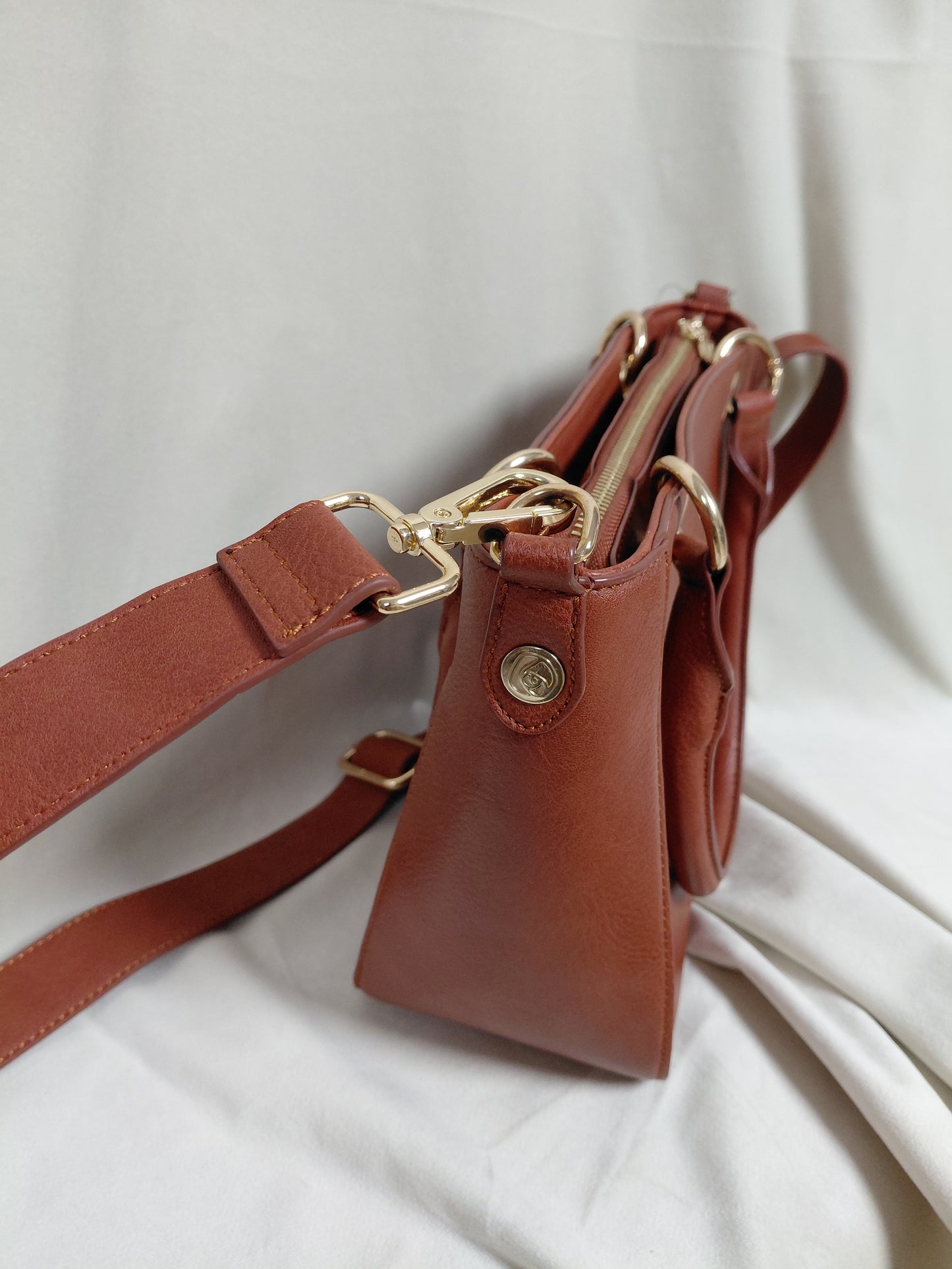 Leður (vegan) taska, Rosemunde Copenhagen