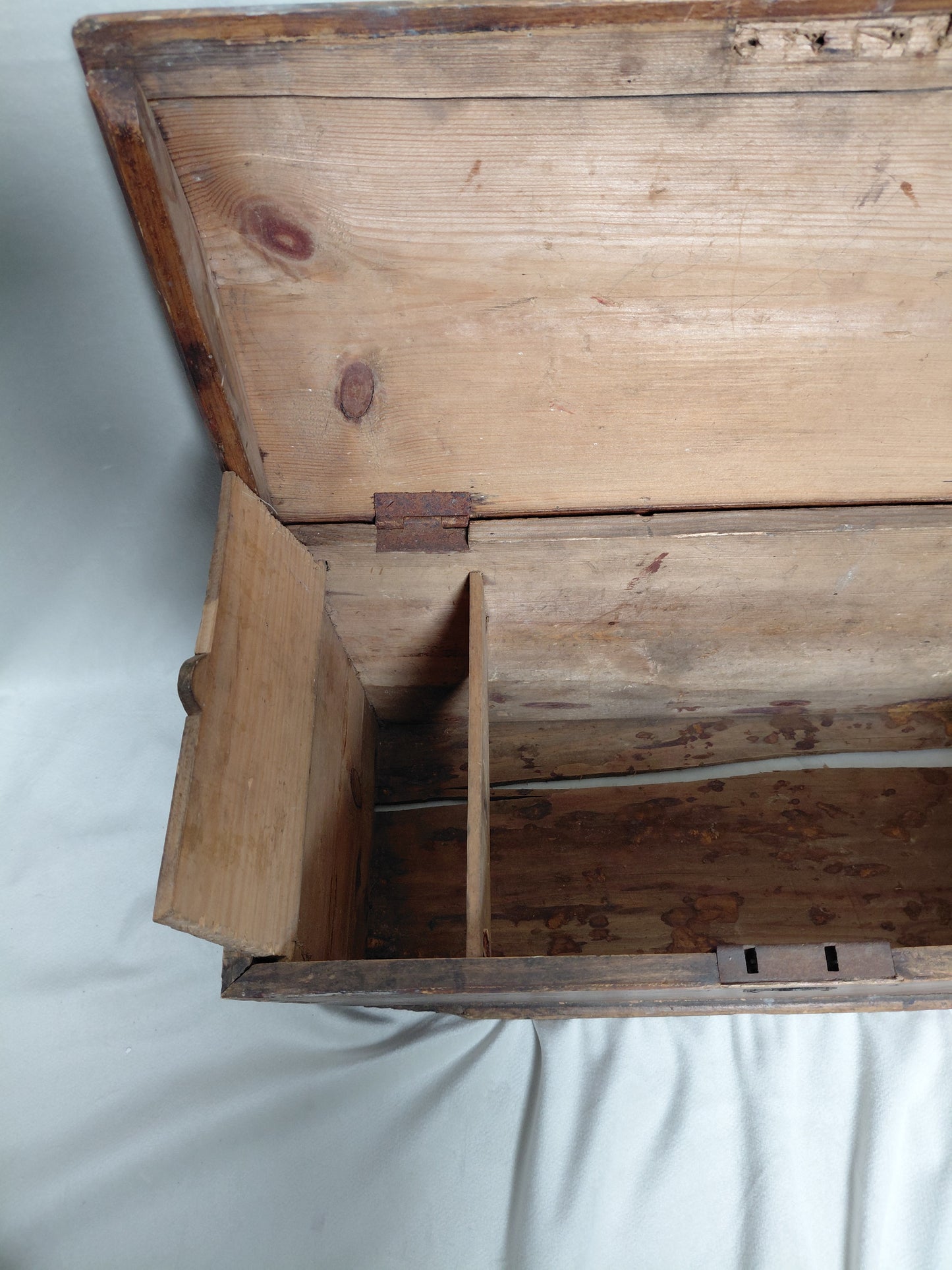 Antík verkfæra kista úr við (1920-1950)