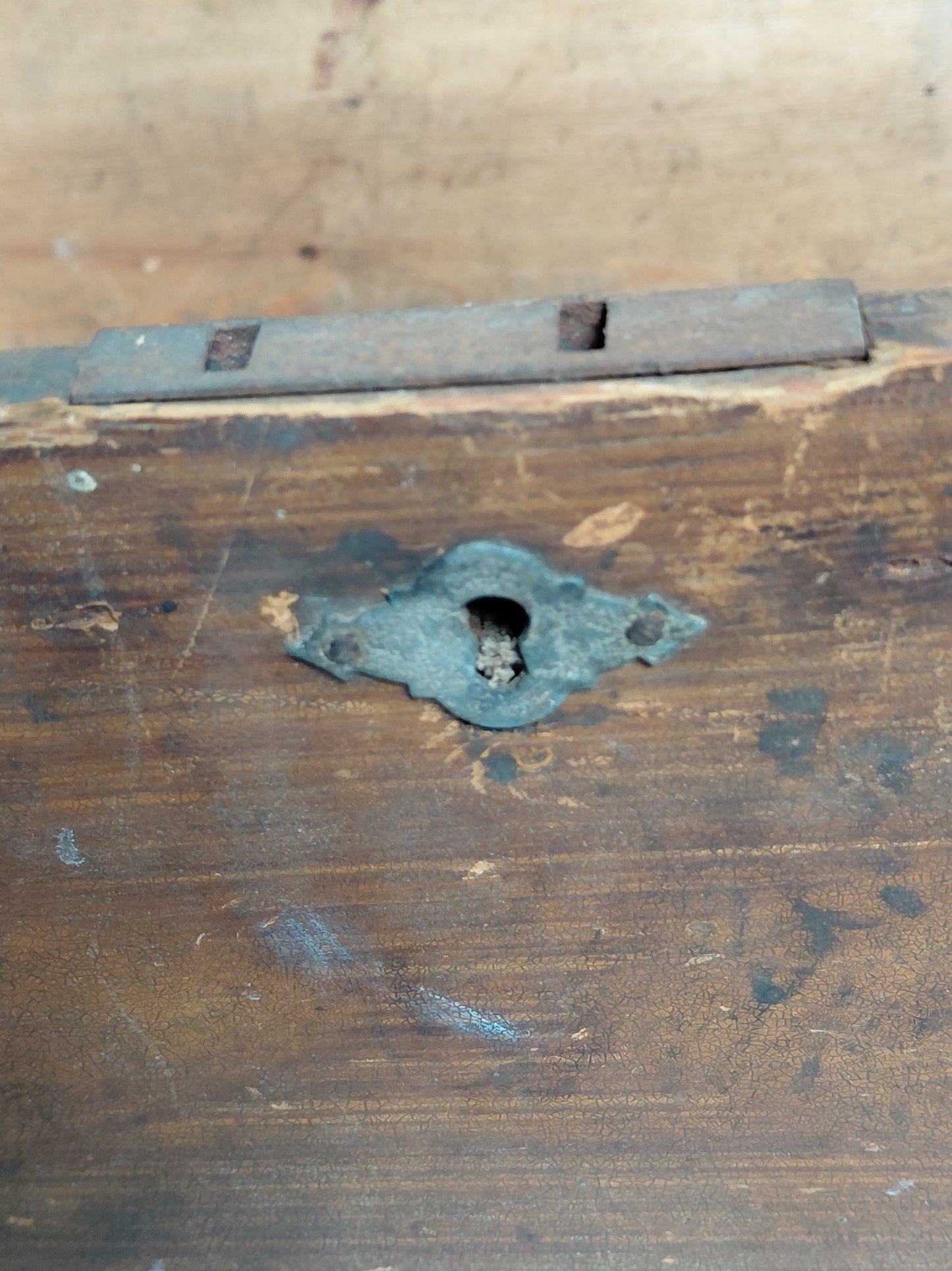 Antík verkfæra kista úr við (1920-1950)