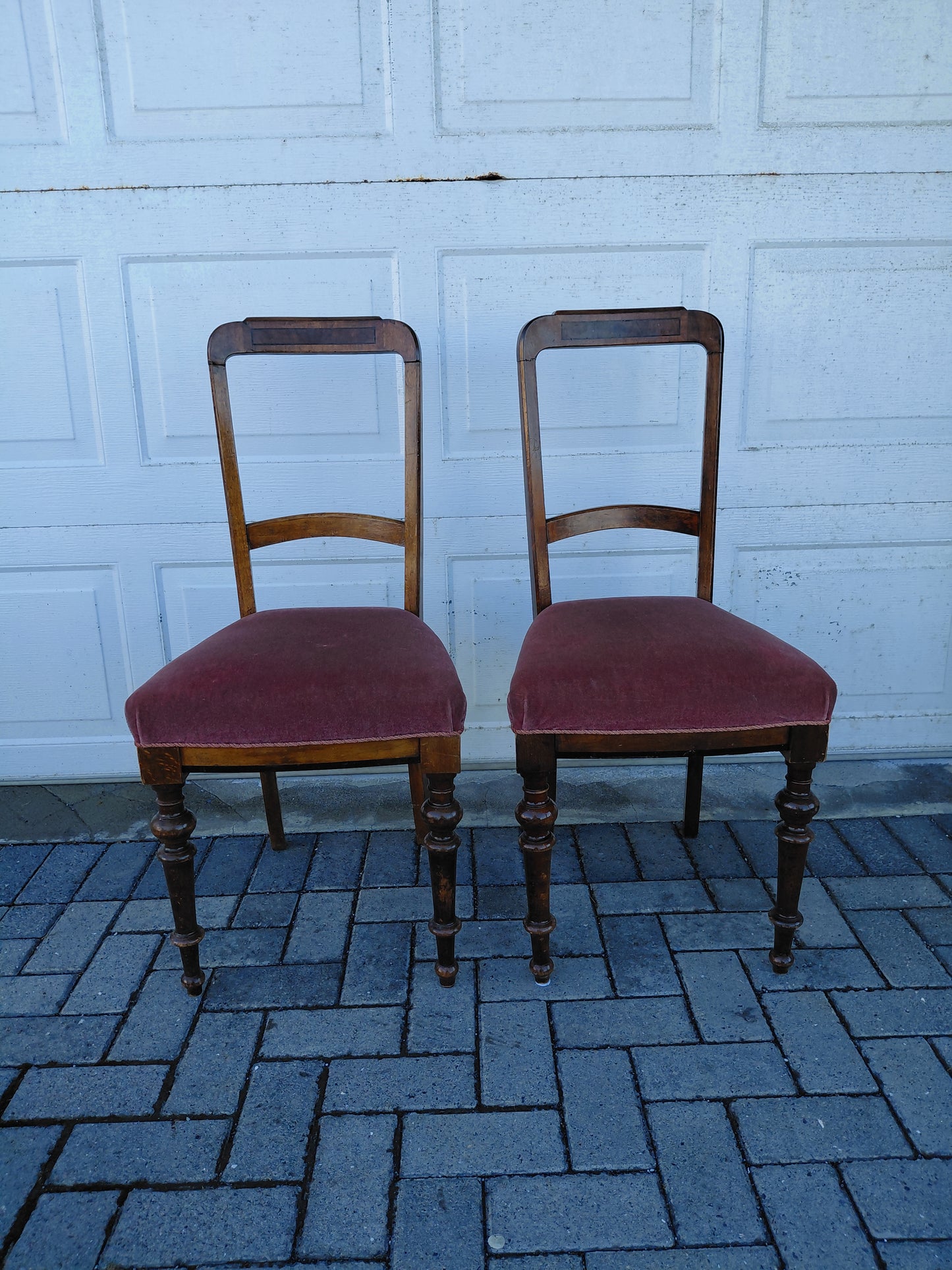 Antík stólar 2 stk (1900s fyrri hluta)