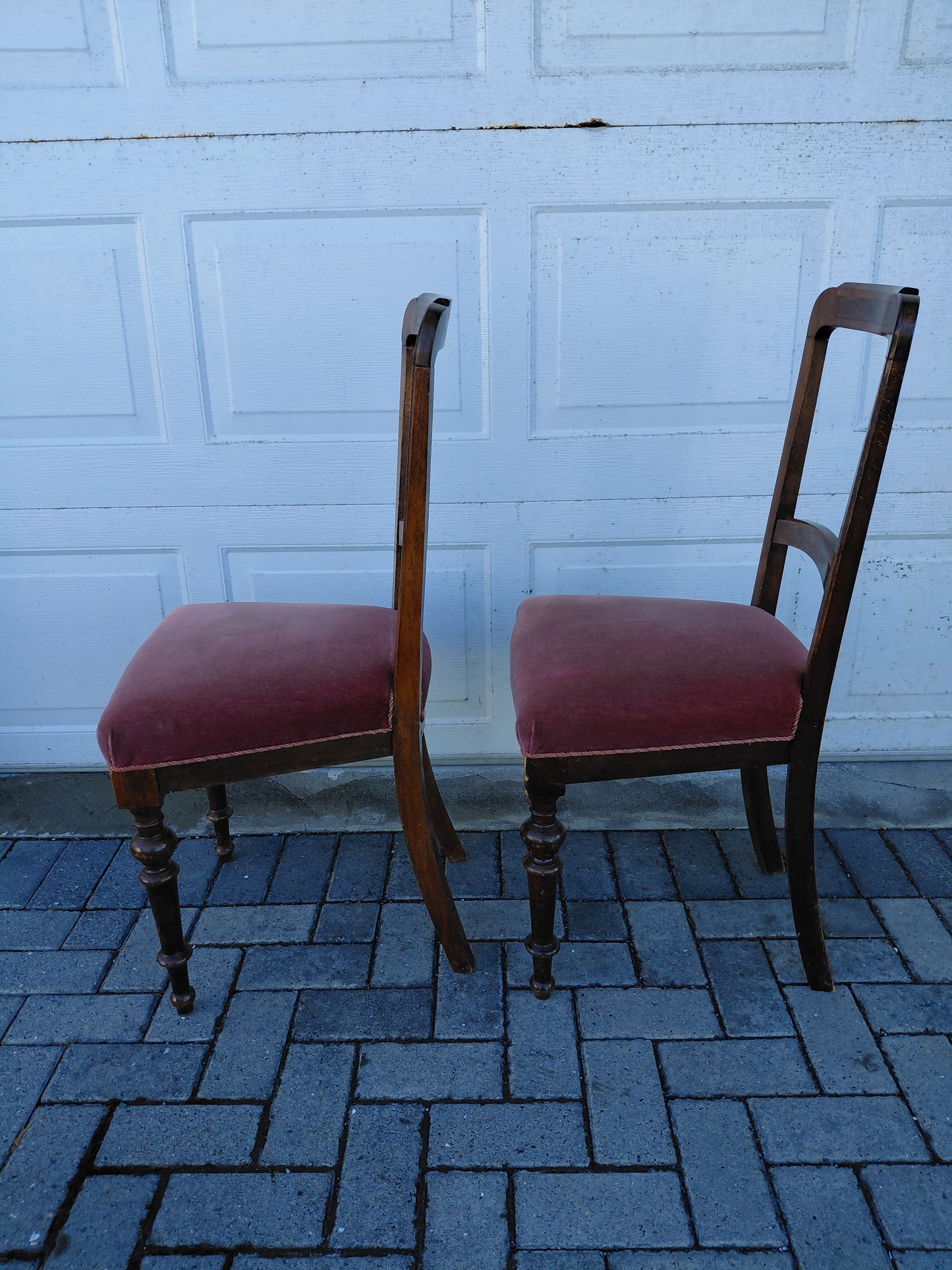 Antík stólar 2 stk (1900s fyrri hluta)