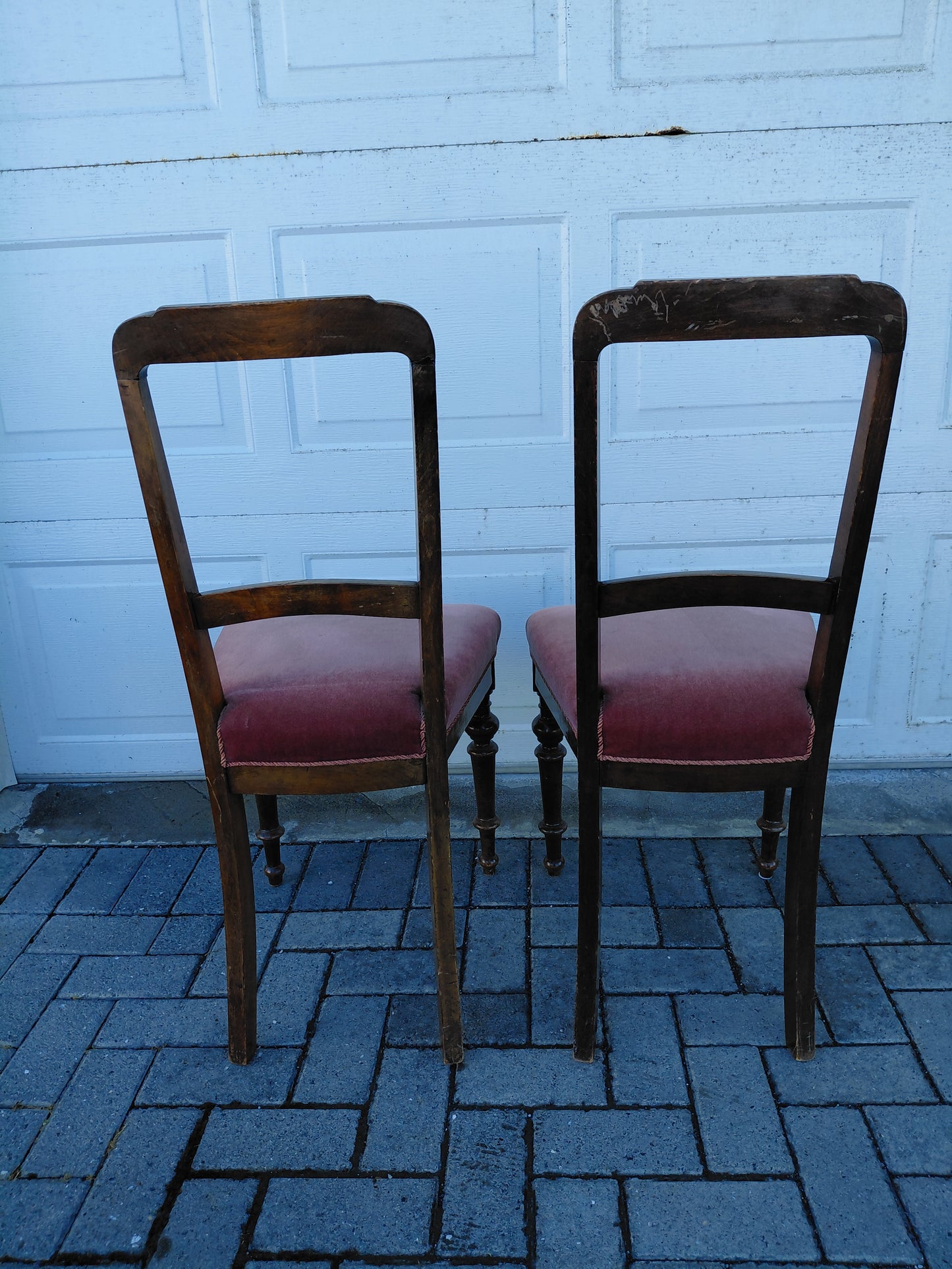 Antík stólar 2 stk (1900s fyrri hluta)