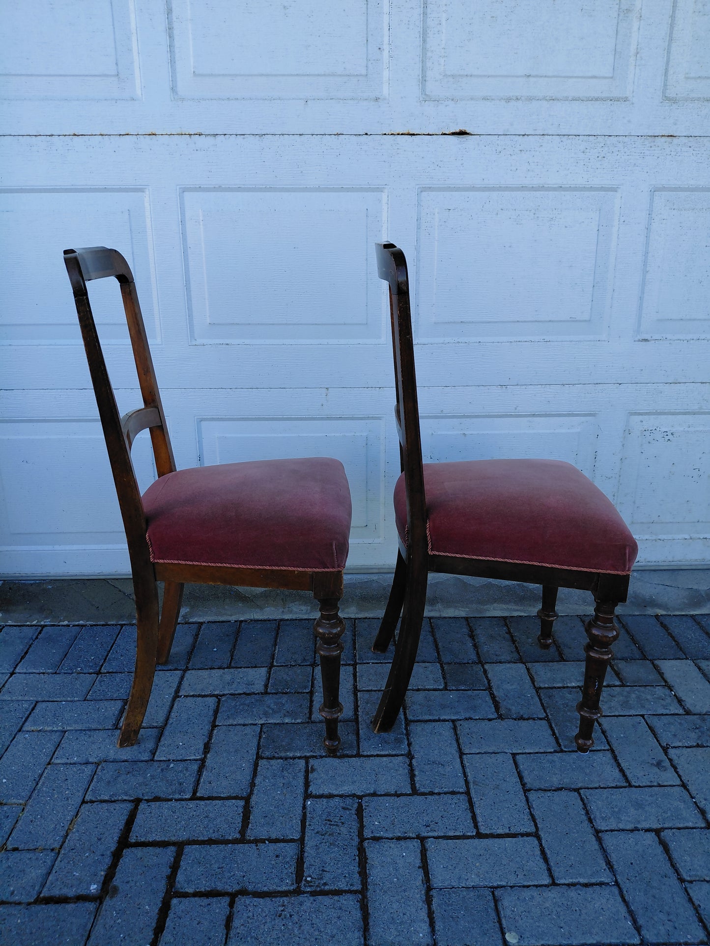 Antík stólar 2 stk (1900s fyrri hluta)