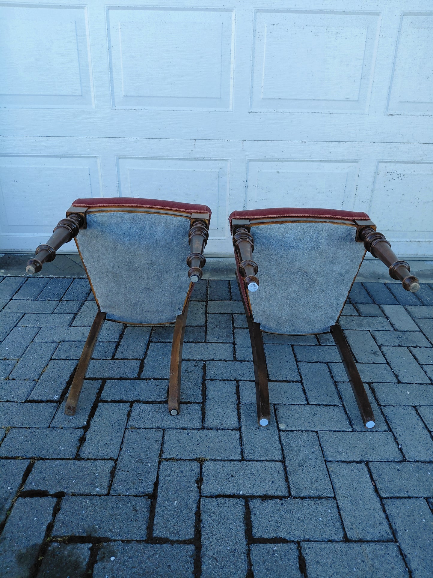 Antík stólar 2 stk (1900s fyrri hluta)