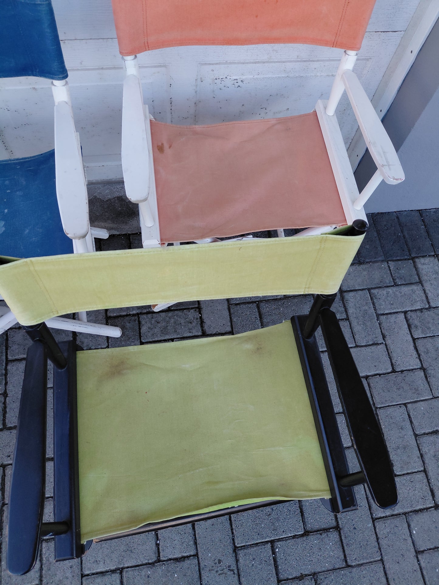 Vintage leikstjórastólar 6 stk(1970-1980)