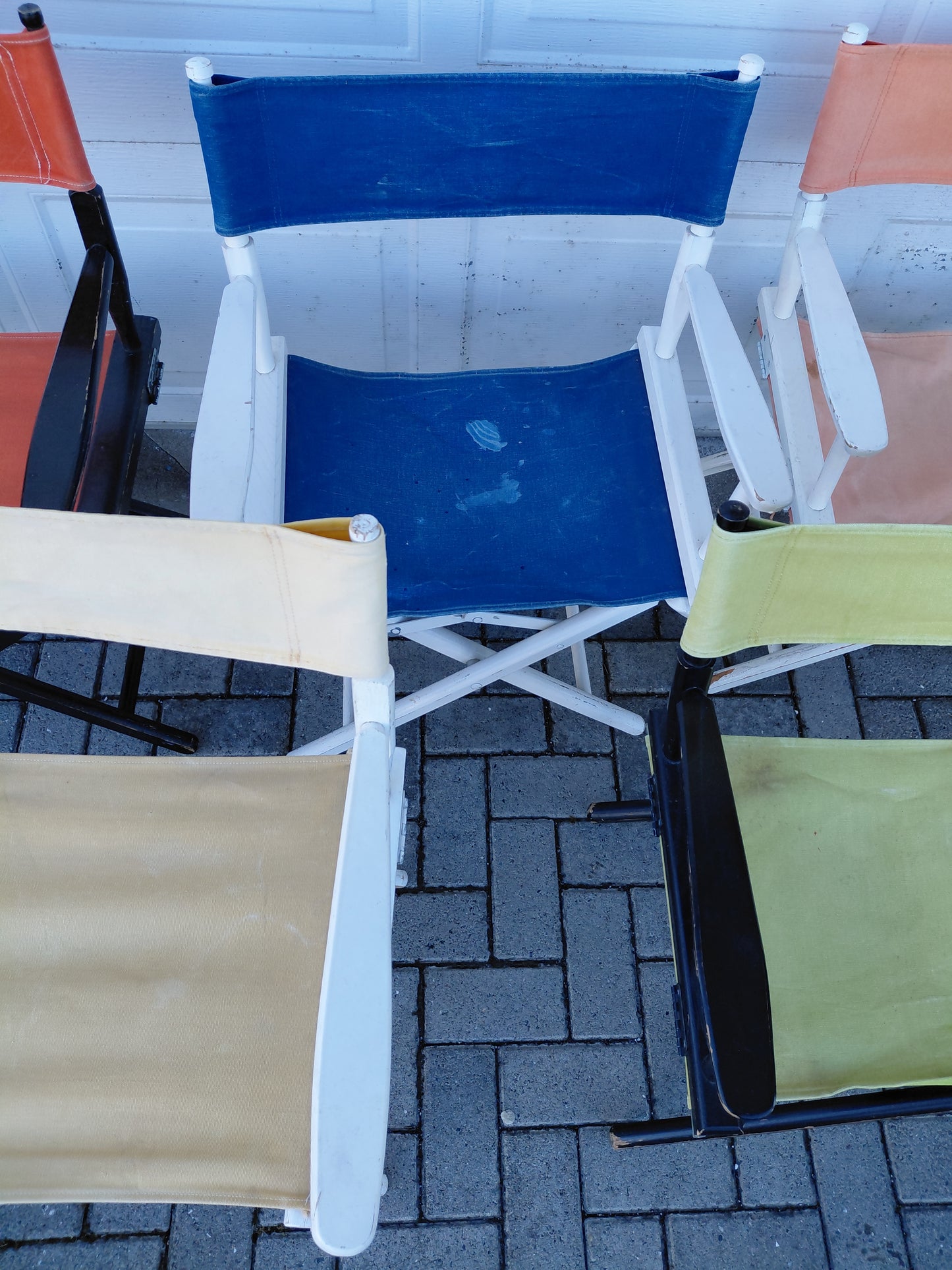 Vintage leikstjórastólar 6 stk(1970-1980)