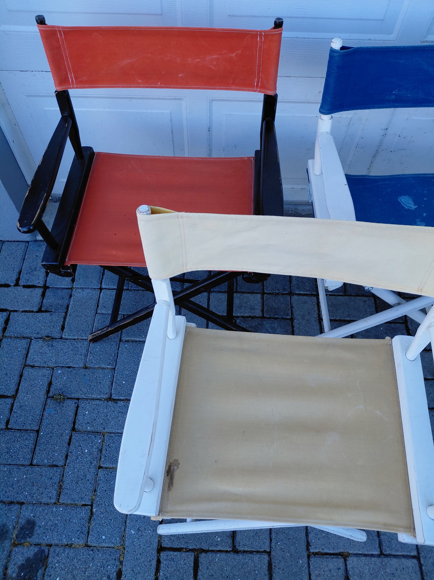 Vintage leikstjórastólar 6 stk(1970-1980)