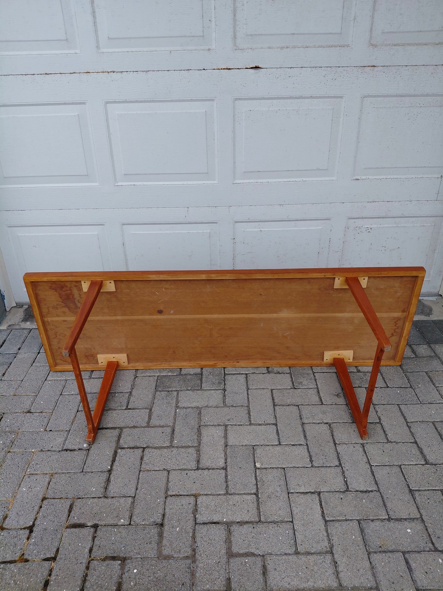 Vintage / Retro tekk stofu borð (1960s)