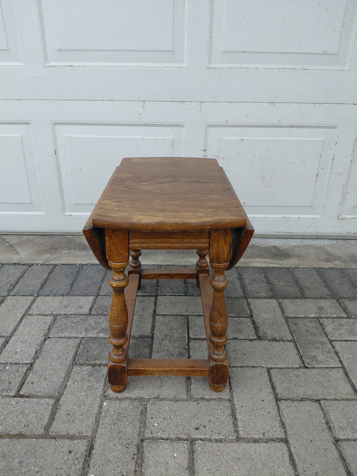 Vintage hliðarborð með vængjum (1930-1960)