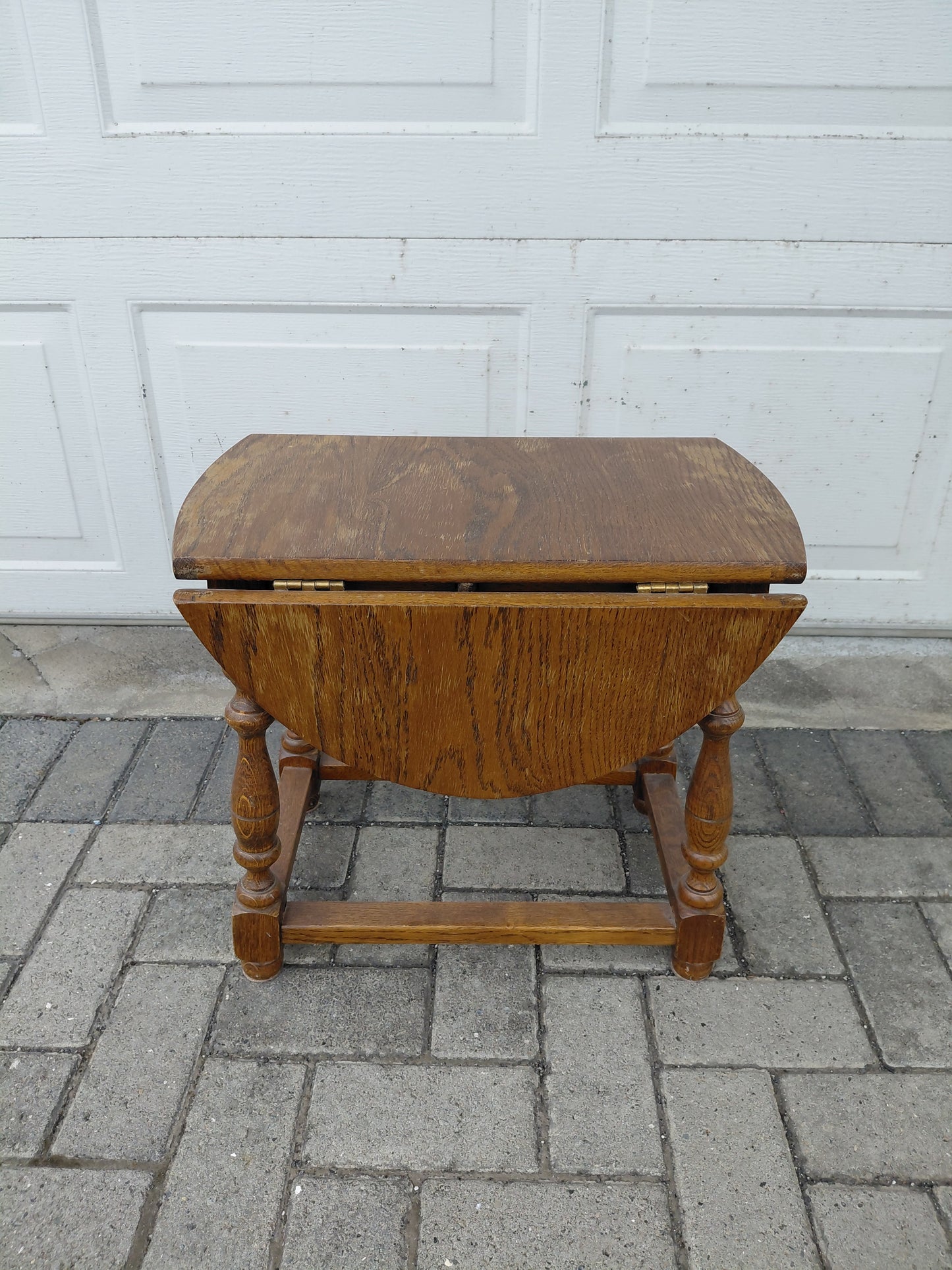 Vintage hliðarborð með vængjum (1930-1960)