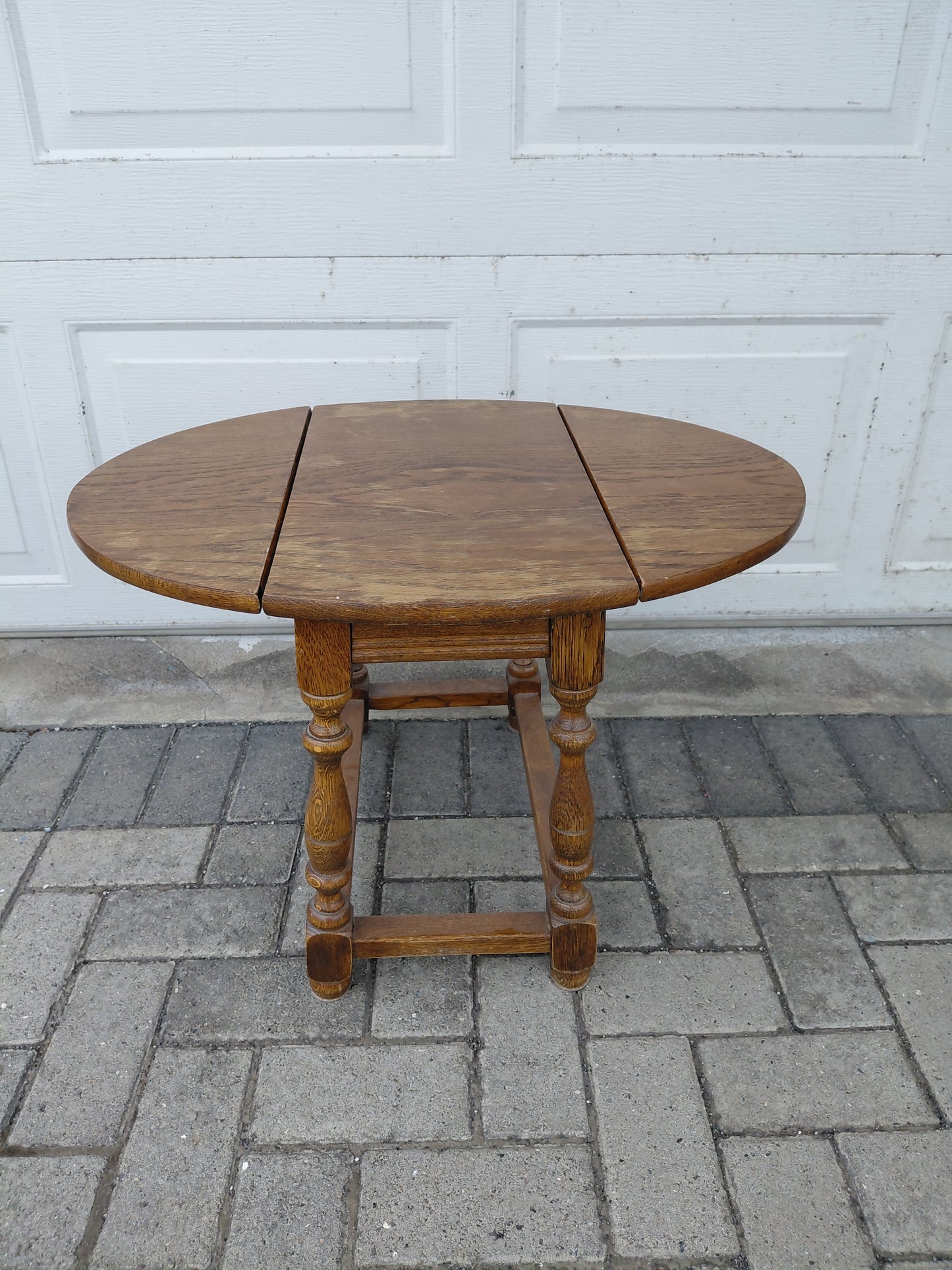 Vintage hliðarborð með vængjum (1930-1960)