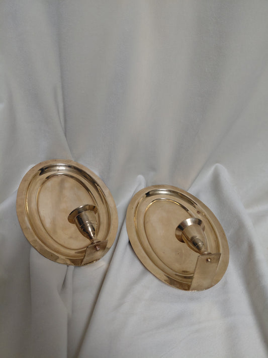 Vintage vegg kertastjakar 2 stk (1950-1970s)