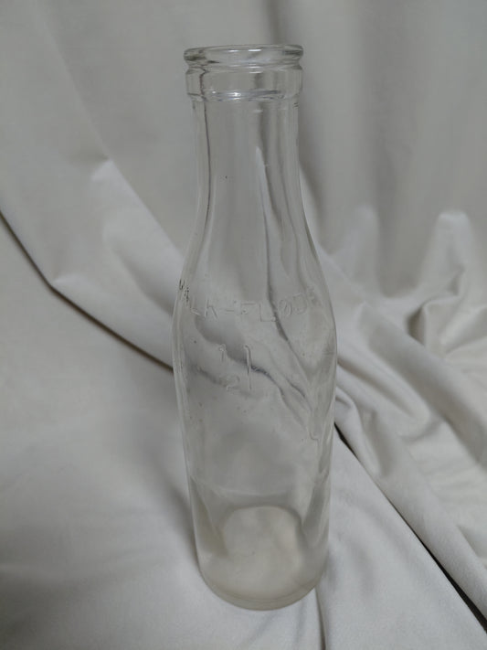 Vintage dönsk mjólkur flaska (1950s)