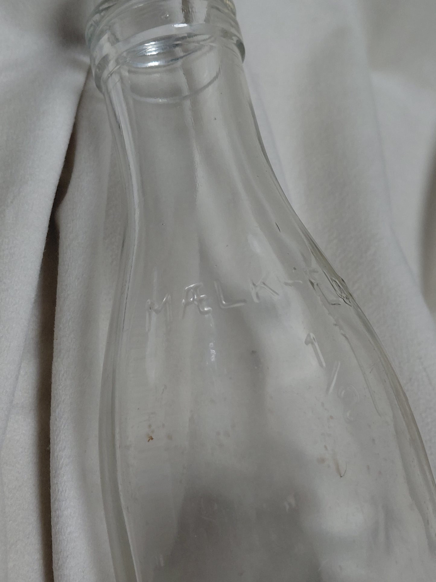 Vintage dönsk mjólkur flaska (1950s)