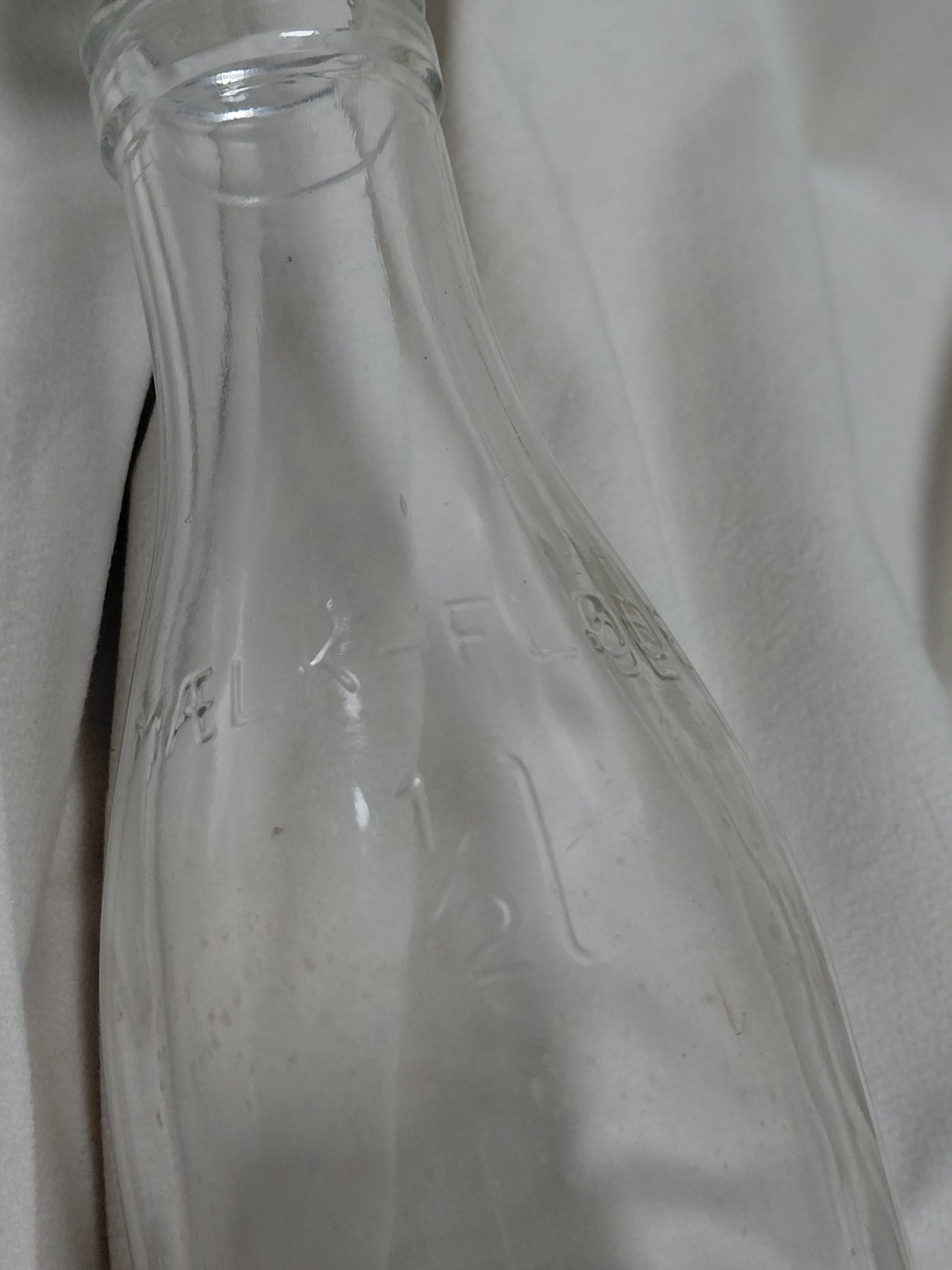 Vintage dönsk mjólkur flaska (1950s)