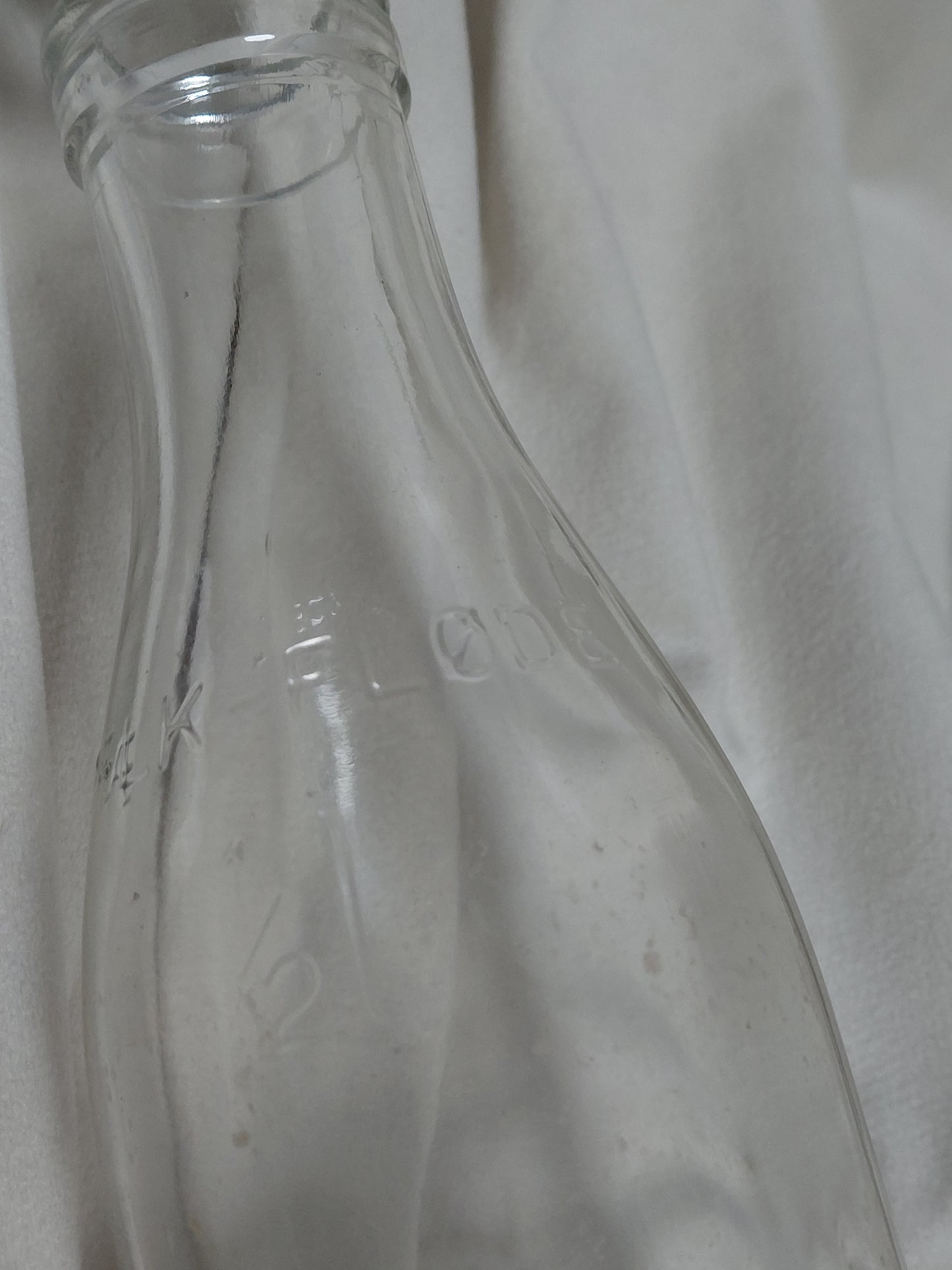 Vintage dönsk mjólkur flaska (1950s)