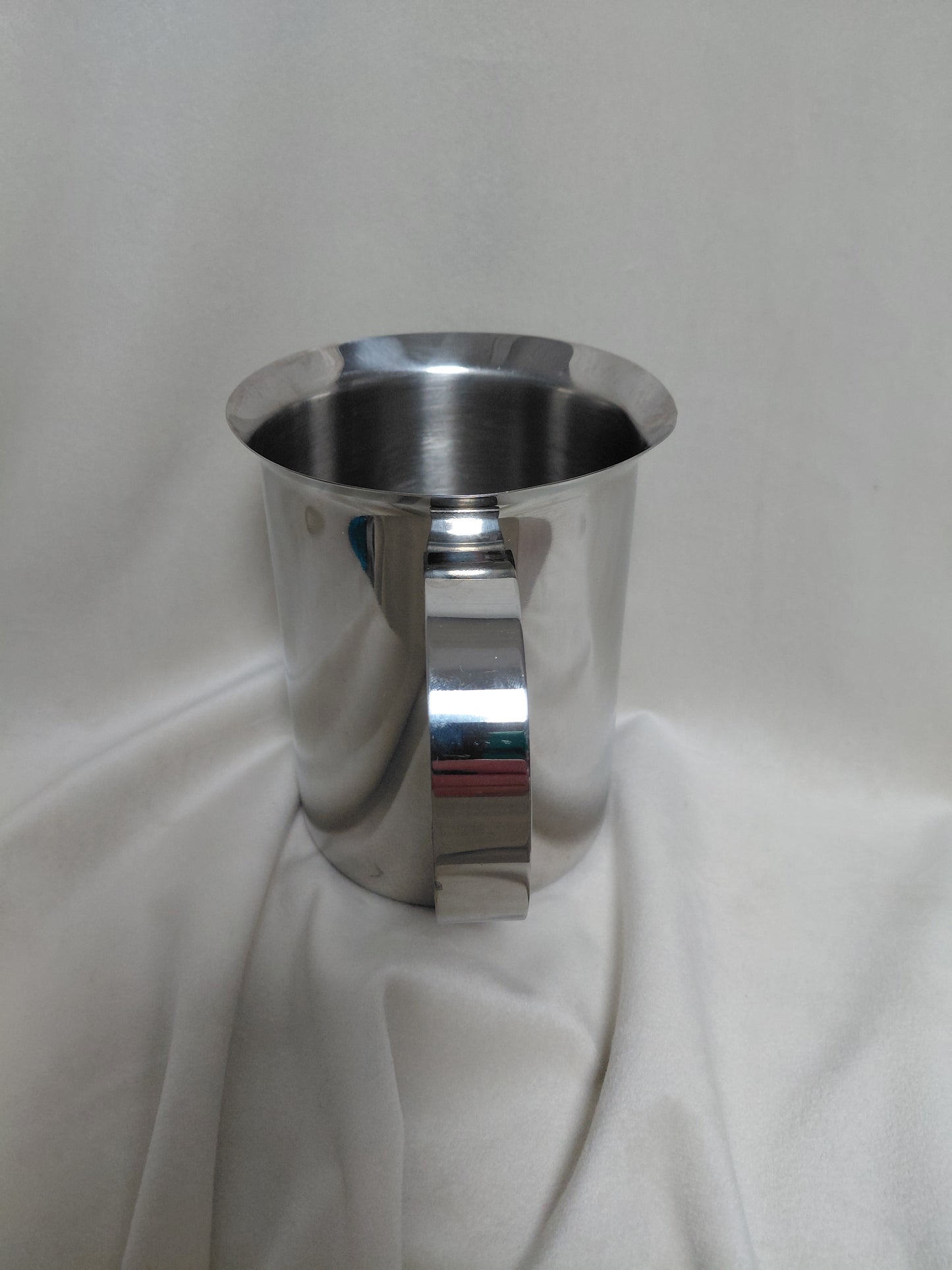 Mjólkur  kanna úr stál (hæð: 13.5 cm)
