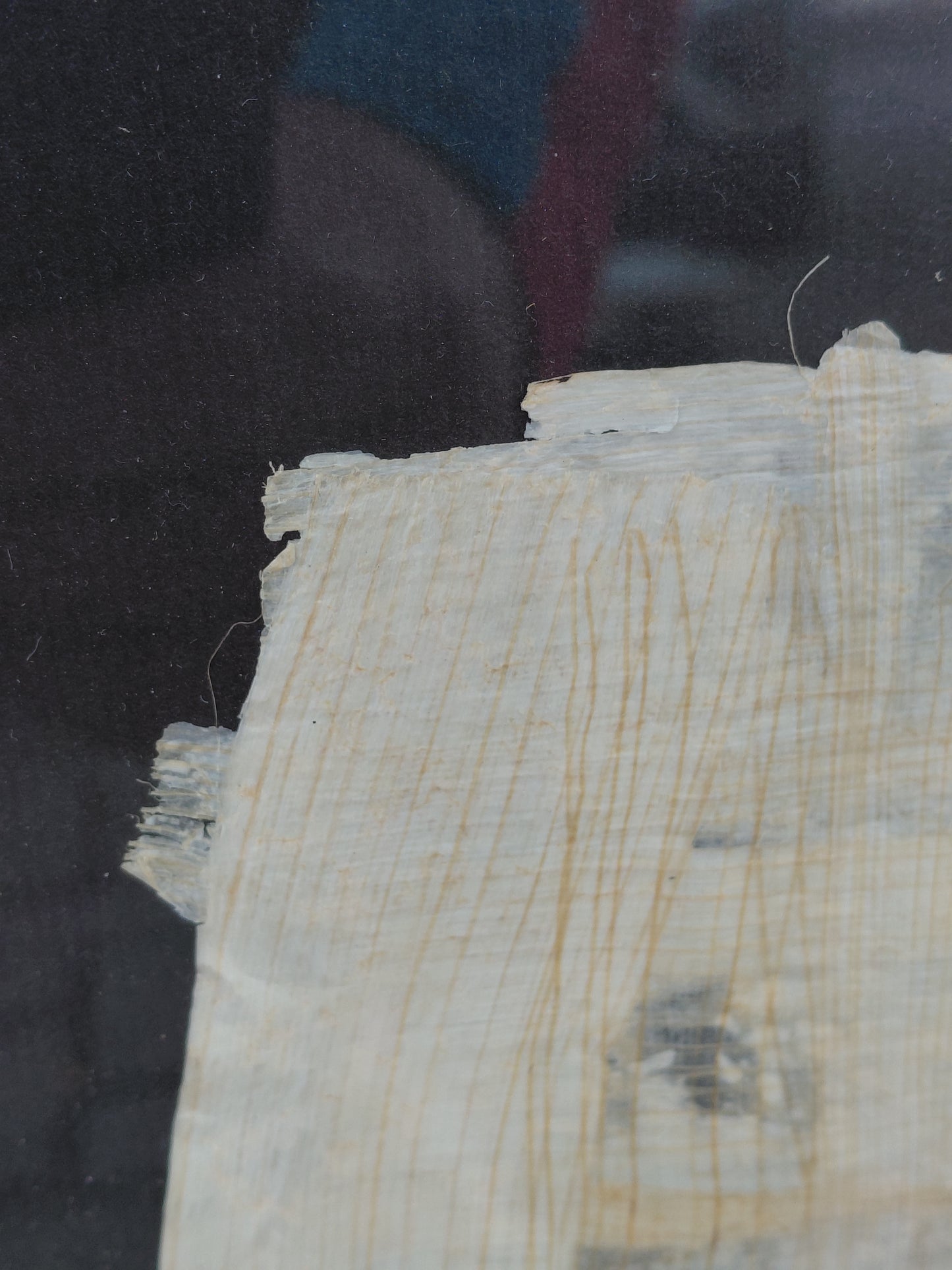 Stór egypskt papyrus málverk (109x63 xm)