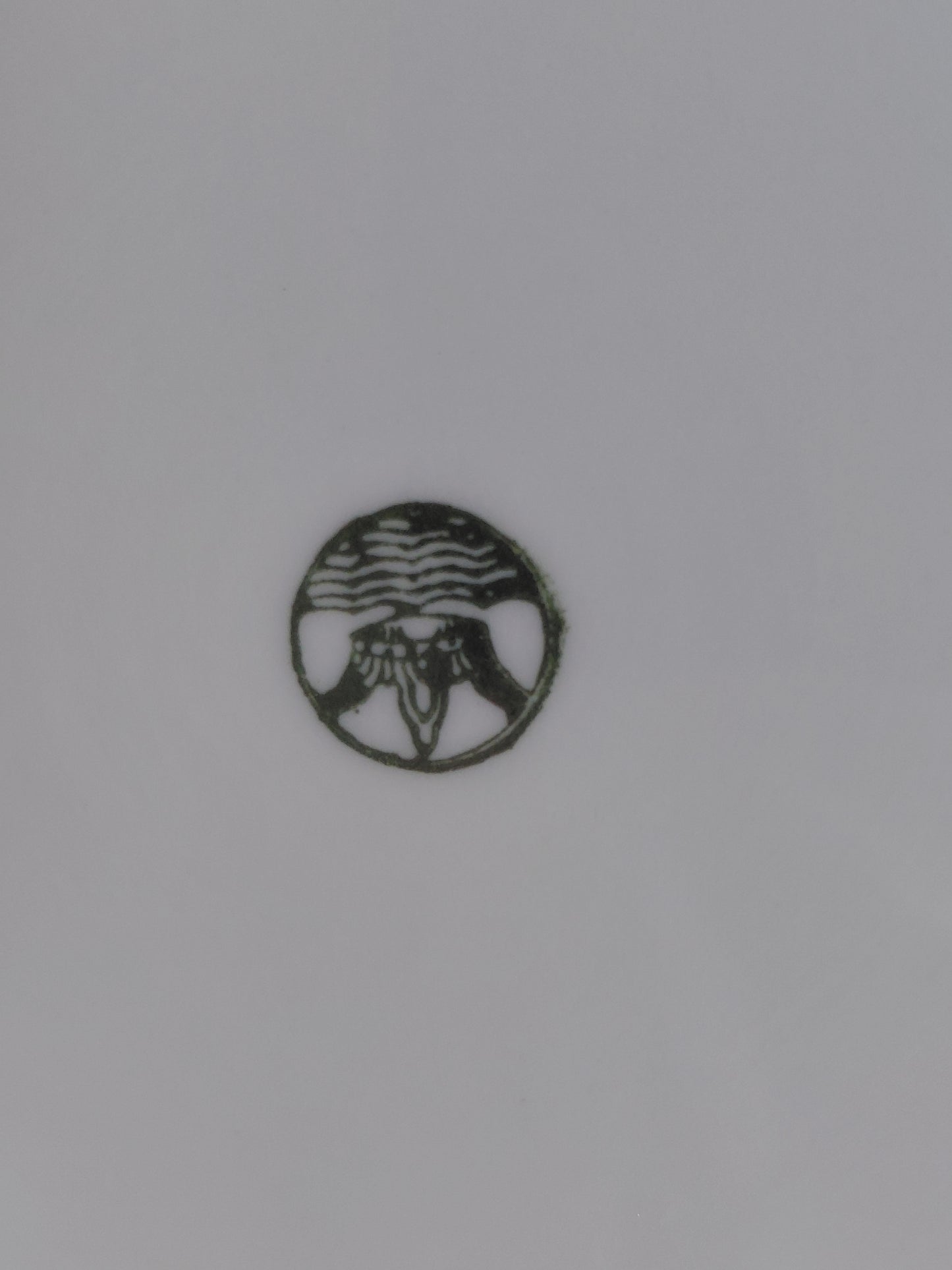 Vintage stór skál með loki (1930-1940s), Hackefors
