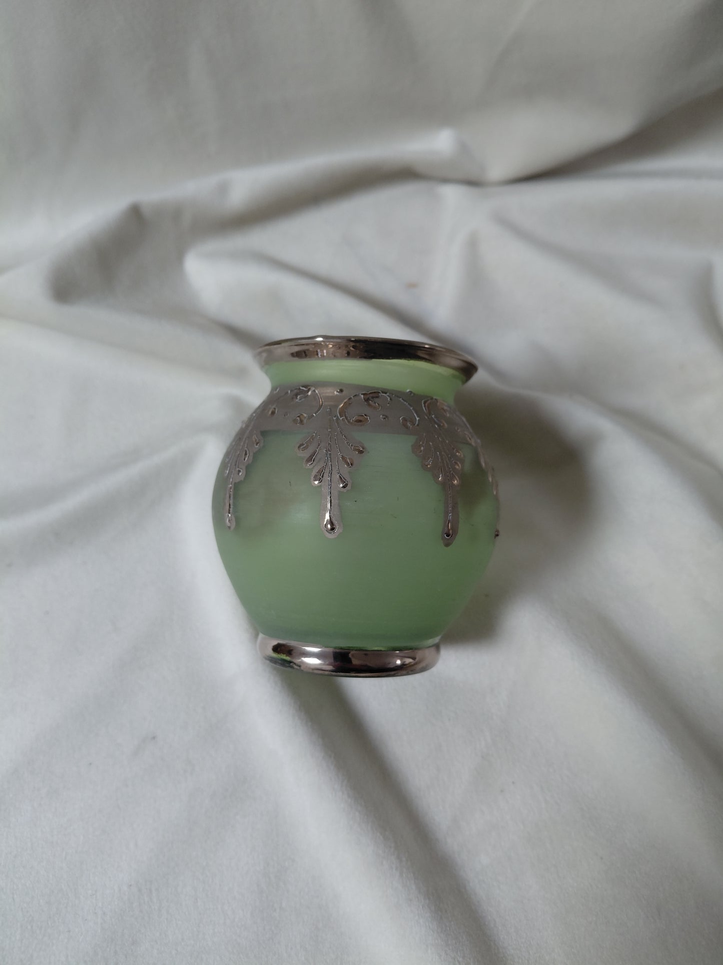 Handmálaður kertastjaki, Sýrland