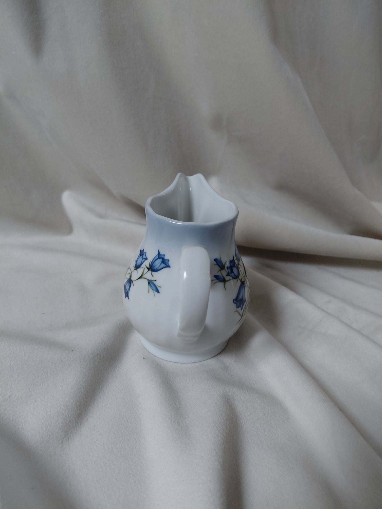 Vintage blóma rjóma kannaa #1530 Flores Caerulei (1980s), Svaneholm