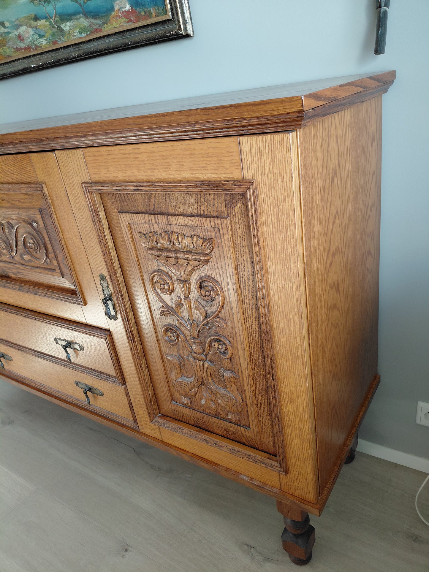 Antík skenkur með bar (1900-1930)