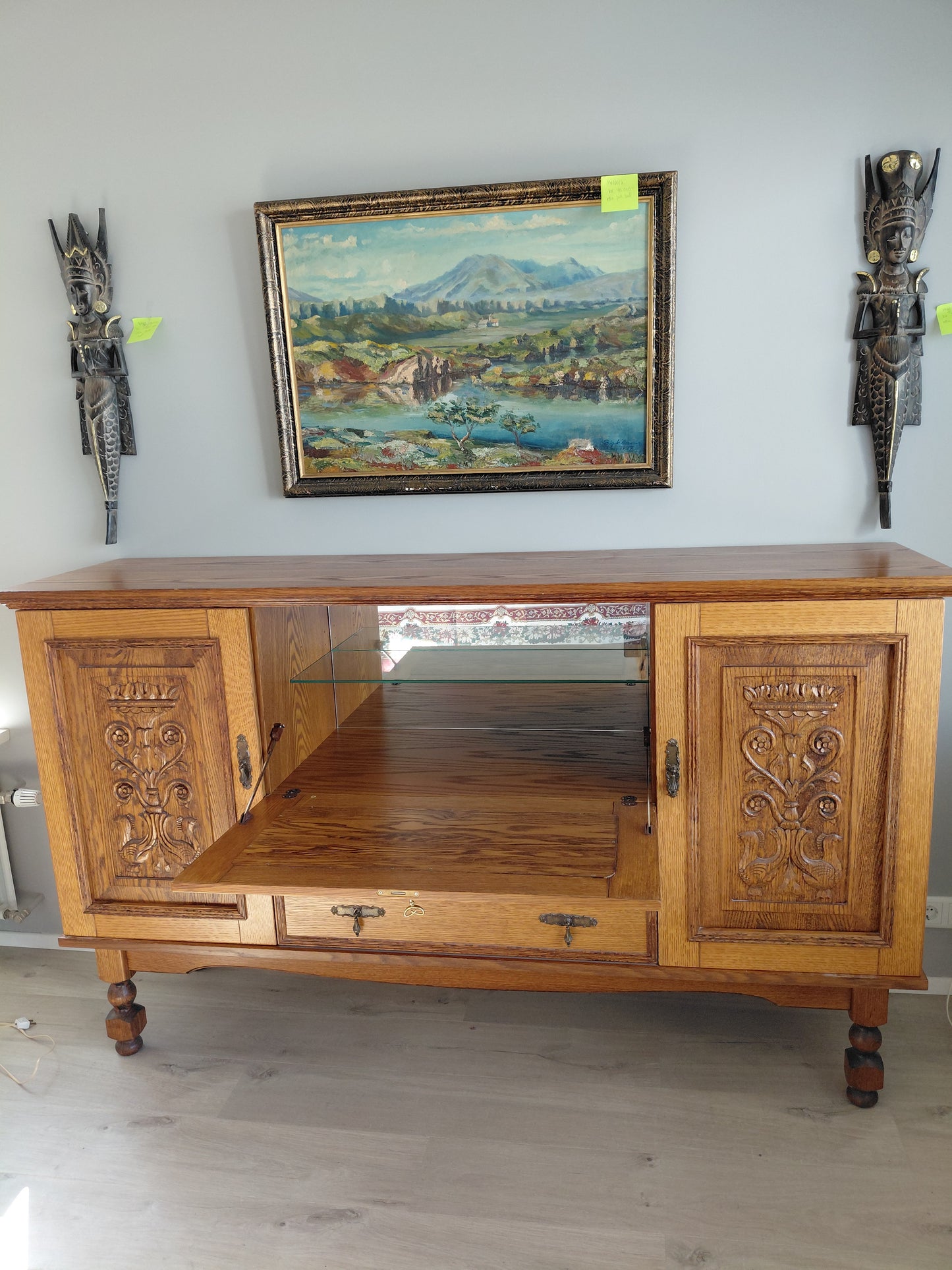 Antík skenkur með bar (1900-1930)